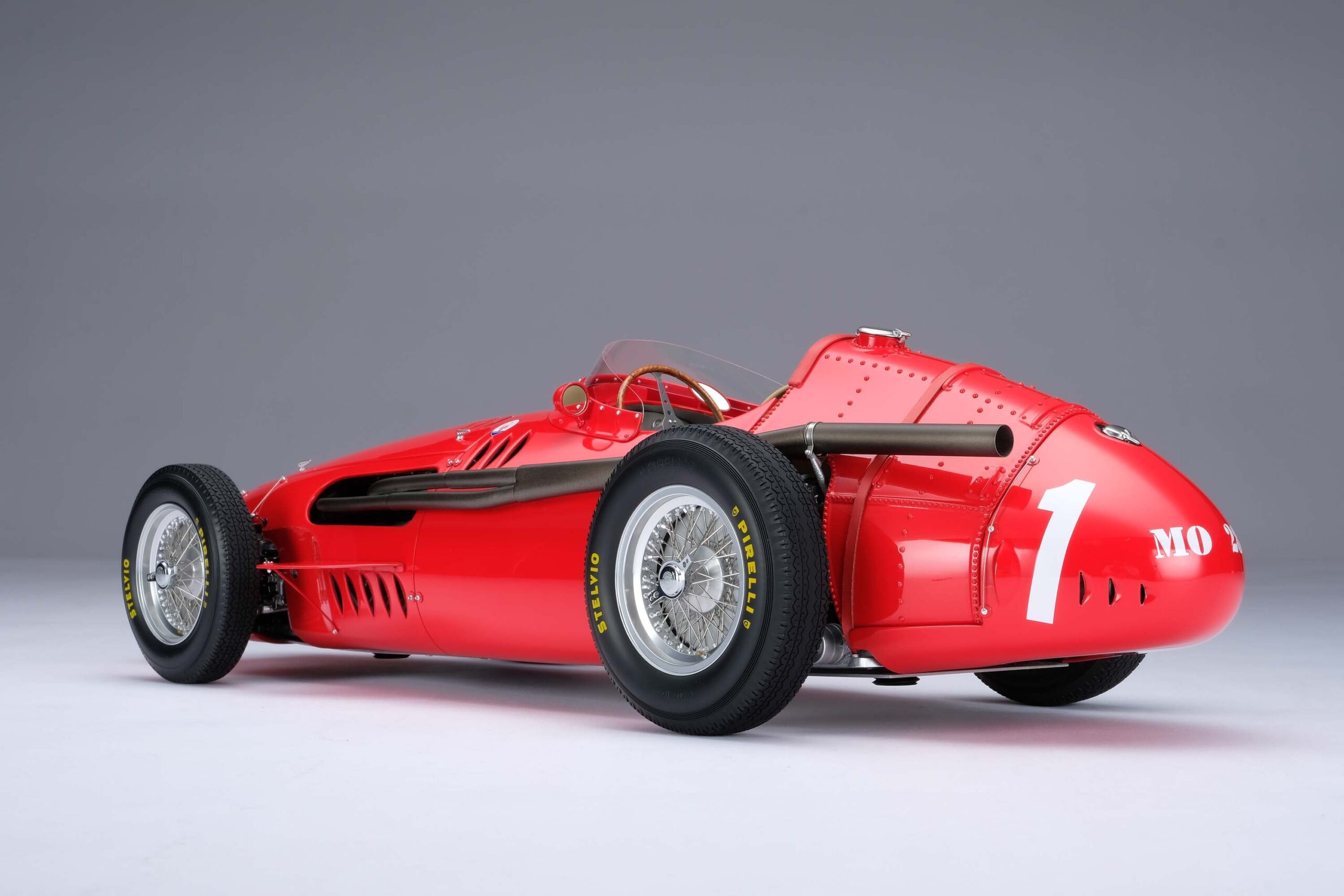 Amalgam Maserati 250F 1957 German Grand Prix - Juan Manuel Fangio - Rot | 1:8 - 画像12