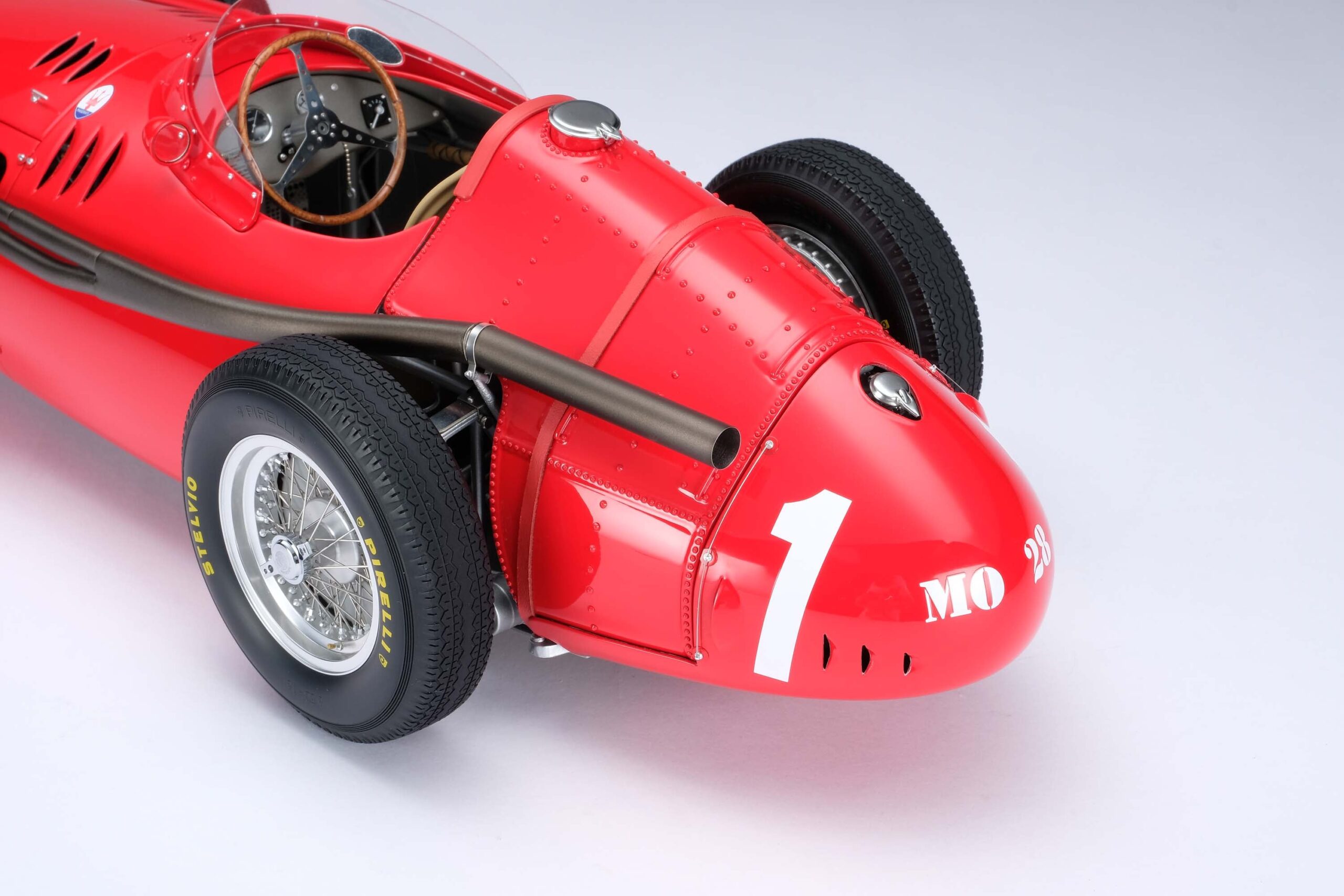 Amalgam Maserati 250F 1957 German Grand Prix - Juan Manuel Fangio - Rot | 1:8 - 画像31