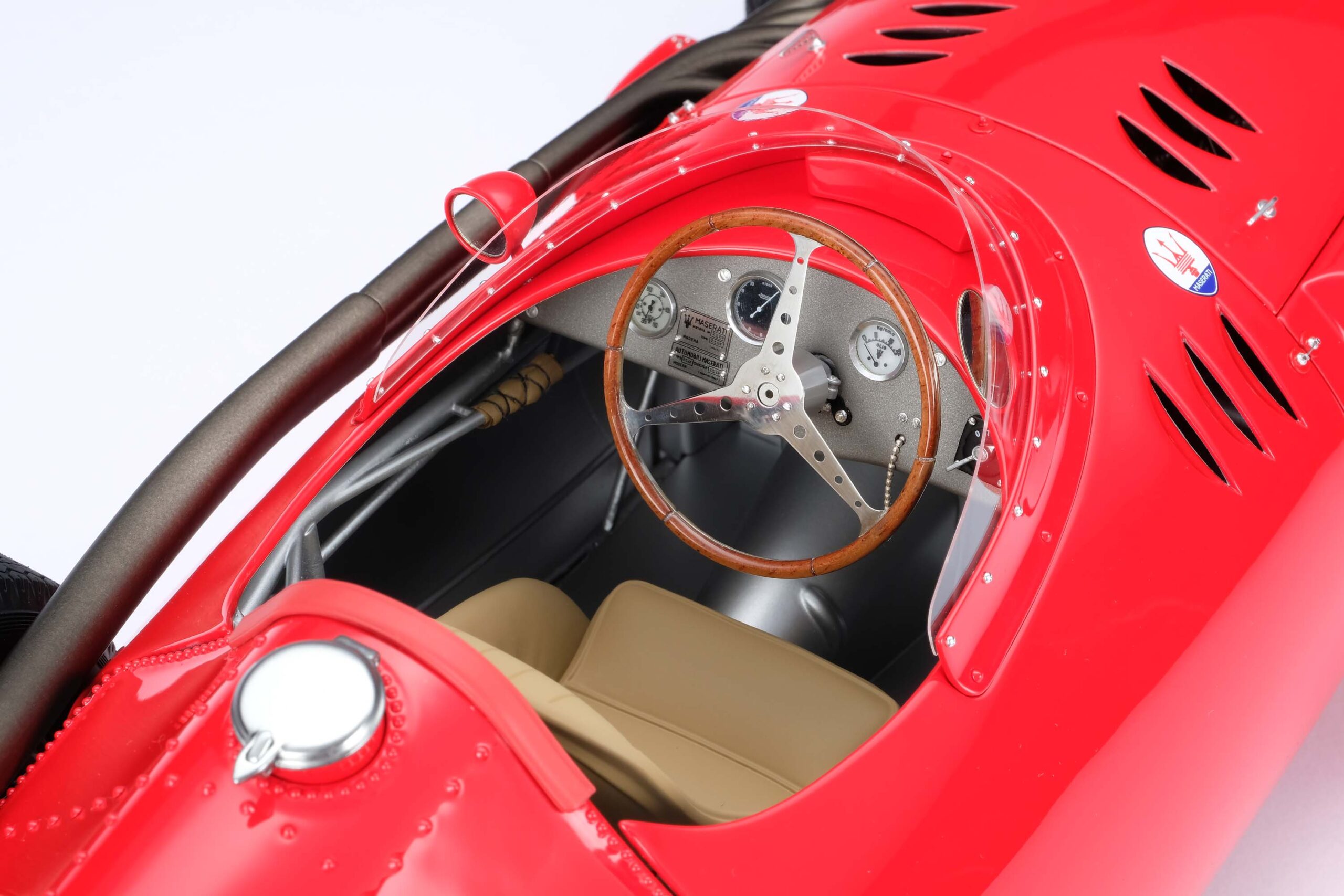 Amalgam Maserati 250F 1957 German Grand Prix - Juan Manuel Fangio - Rot | 1:8 - 画像15