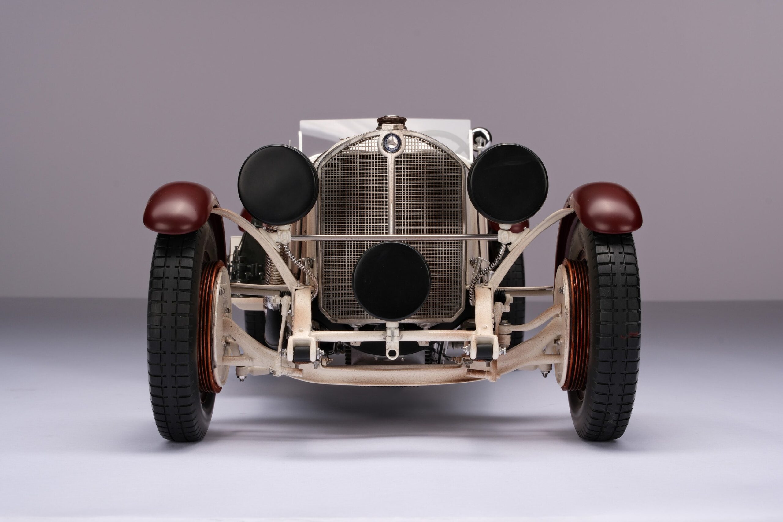 Amalgam Mercedes-Benz SSKL 1931 Mille Miglia Winner Patiniert - Weiß | 1:8 - Imagen 7