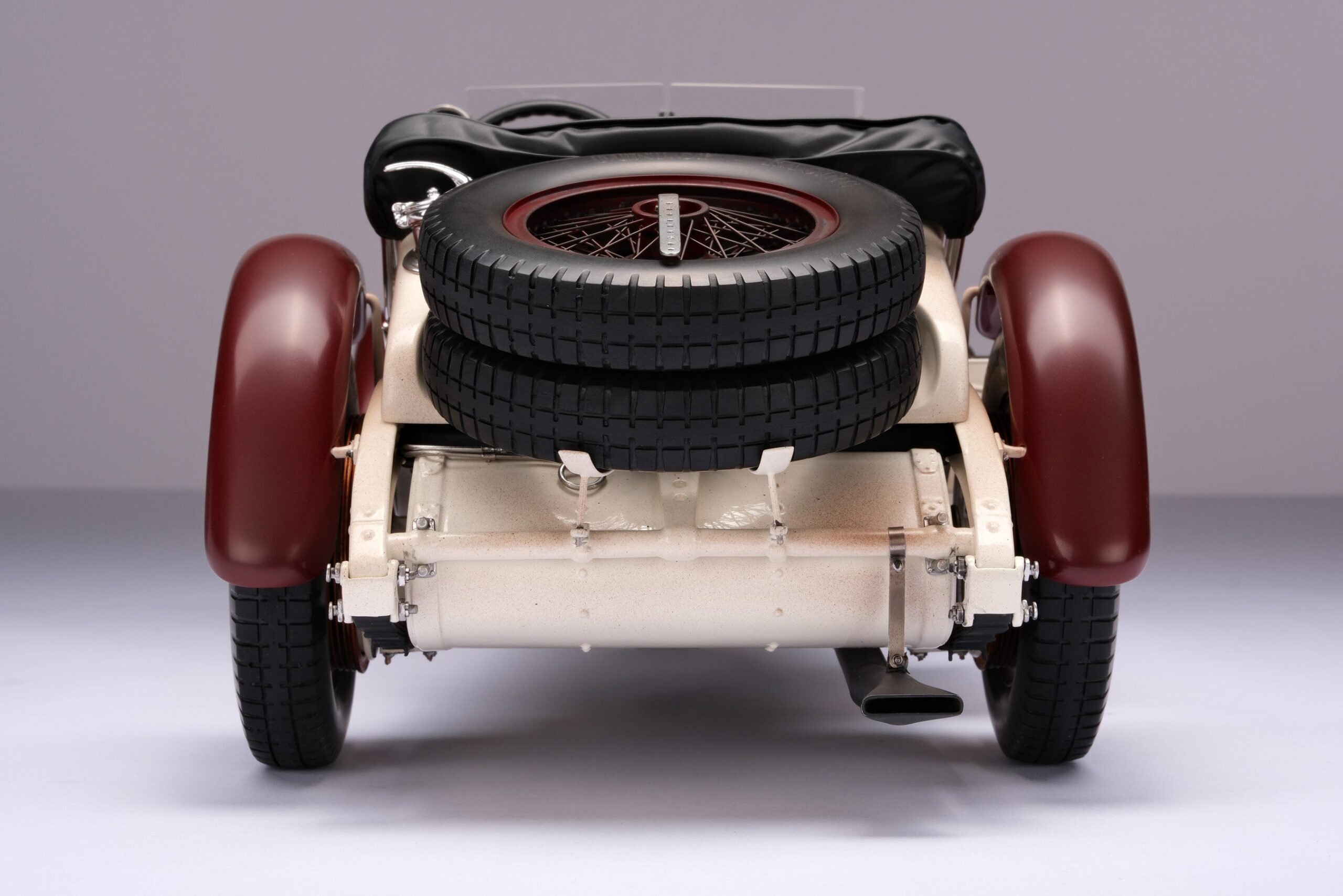 Amalgam Mercedes-Benz SSKL 1931 Mille Miglia Winner Patiniert - Weiß | 1:8 - Imagen 9