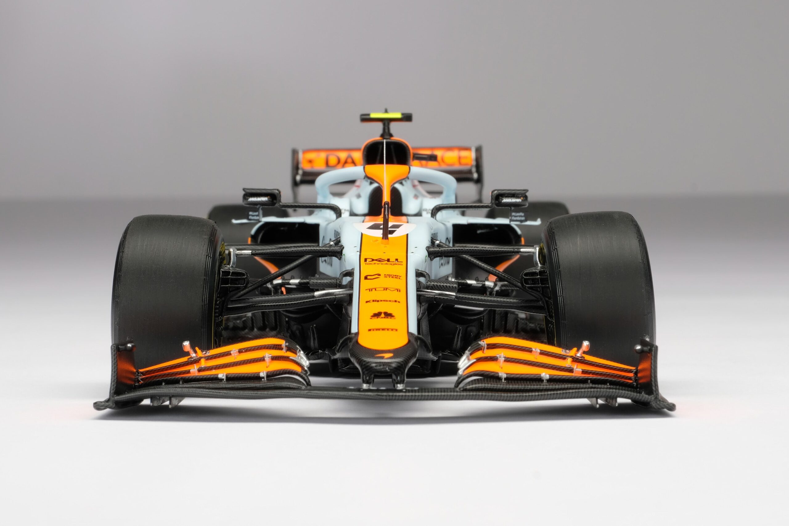 Amalgam McLaren MCL35M 2021 Monaco Grand Prix - Hellblau/Orange | 1:18 - Image 27