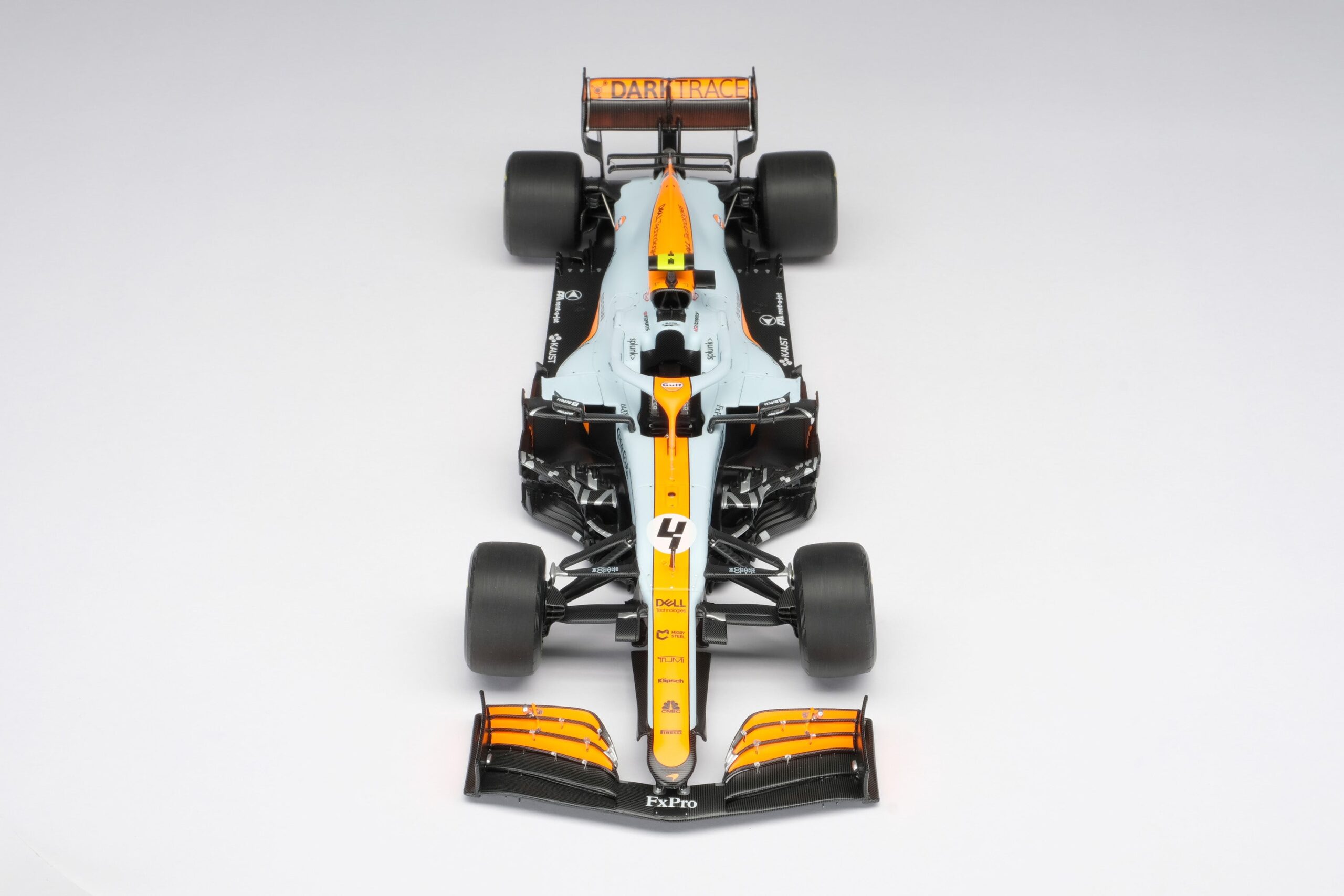 Amalgam McLaren MCL35M 2021 Monaco Grand Prix - Hellblau/Orange | 1:18 - Image 30
