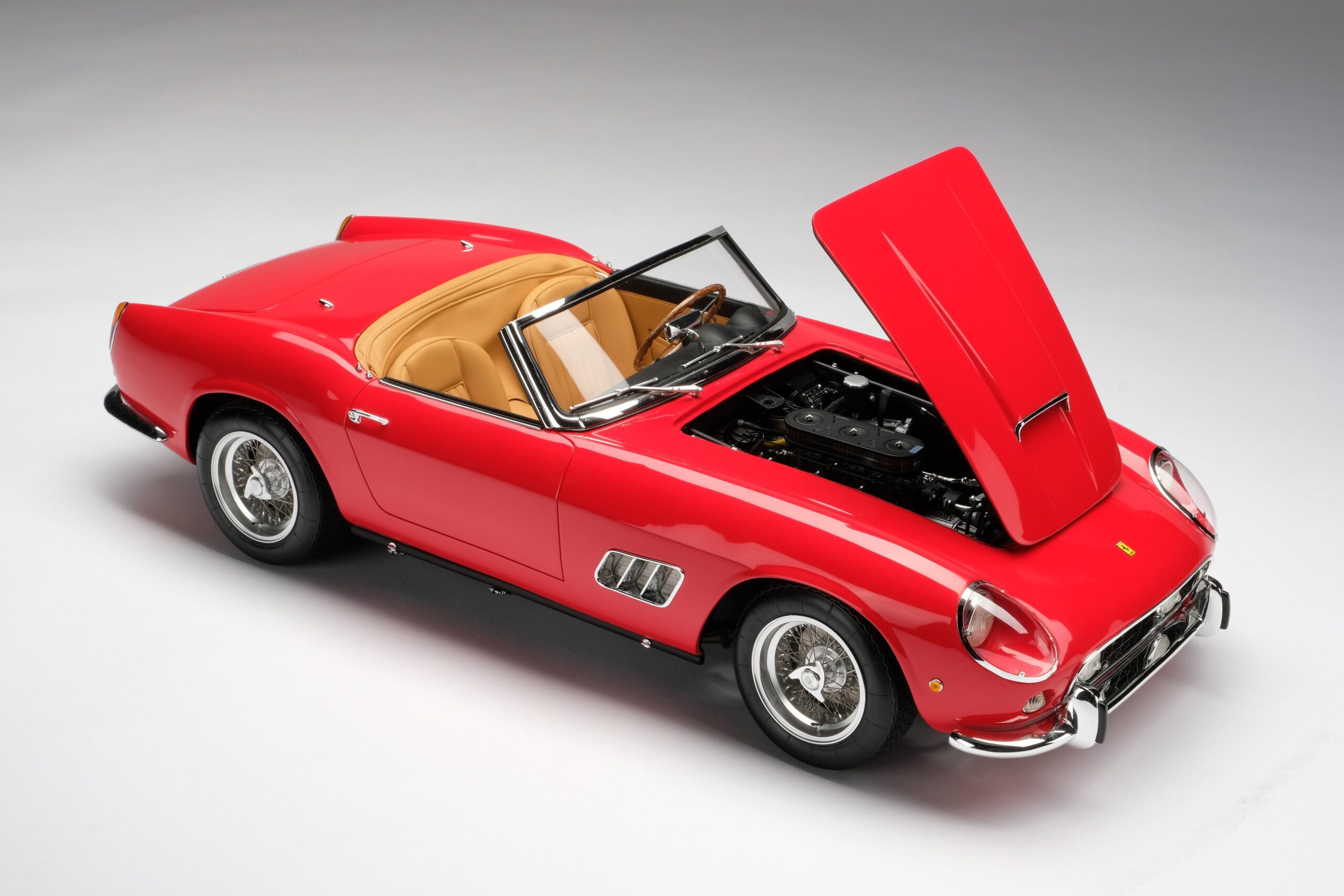 Amalgam Ferrari 250 GT California Spyder SWB (1960) - Rot | 1:8 - 画像11