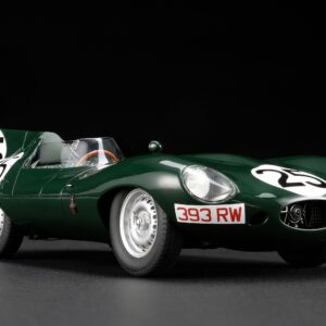 Amalgam Jaguar D-type 1956 Vincitrice Reims - Verde | 1:18