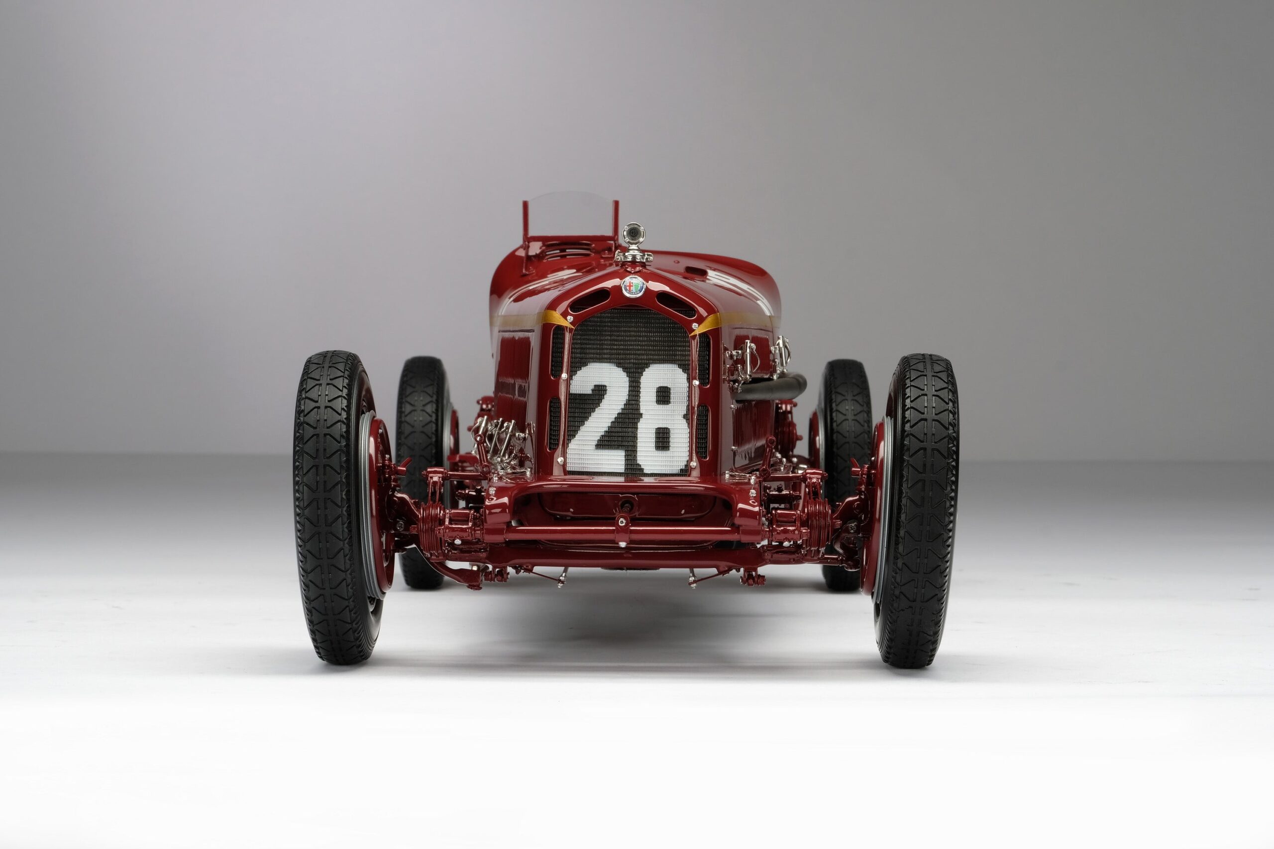 Amalgam Alfa Romeo 8C 2300 "Monza" 1932 Monaco Grand Prix Winner - Tazio Nuvolari - Rot | 1:8 - 画像8