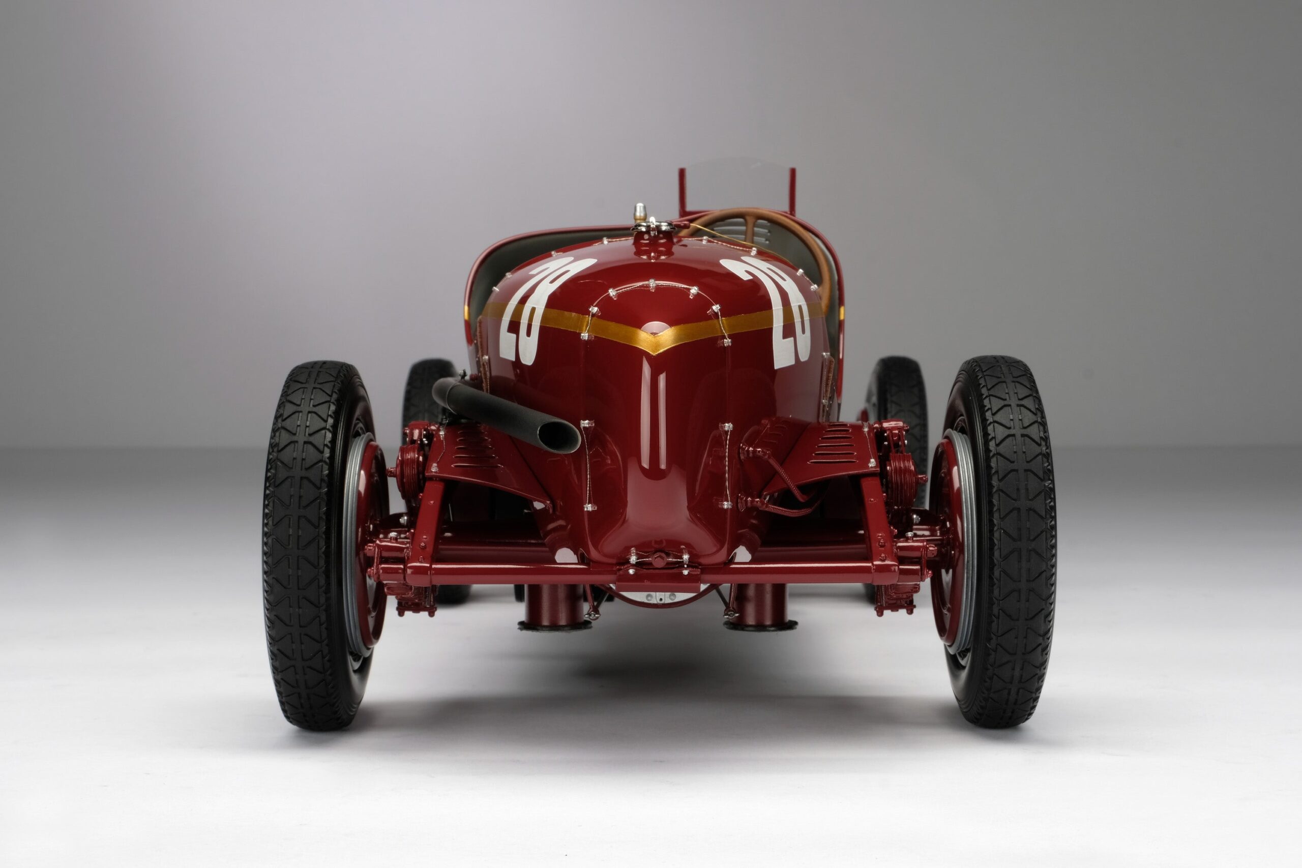 Amalgam Alfa Romeo 8C 2300 "Monza" 1932 Monaco Grand Prix Winner - Tazio Nuvolari - Rot | 1:8 - 画像9