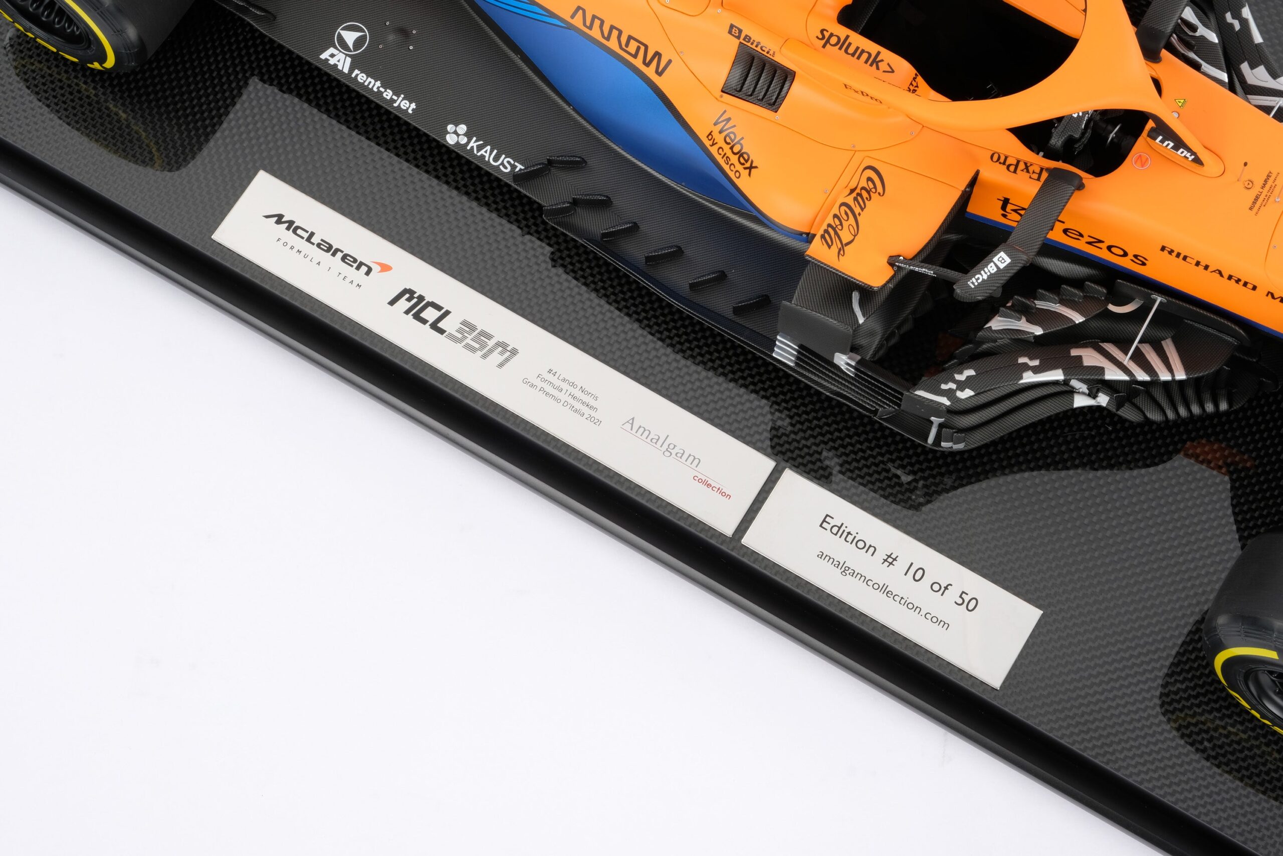 Amalgam McLaren MCL35M 2021 Italian Grand Prix | 1:8 - Imagen 33
