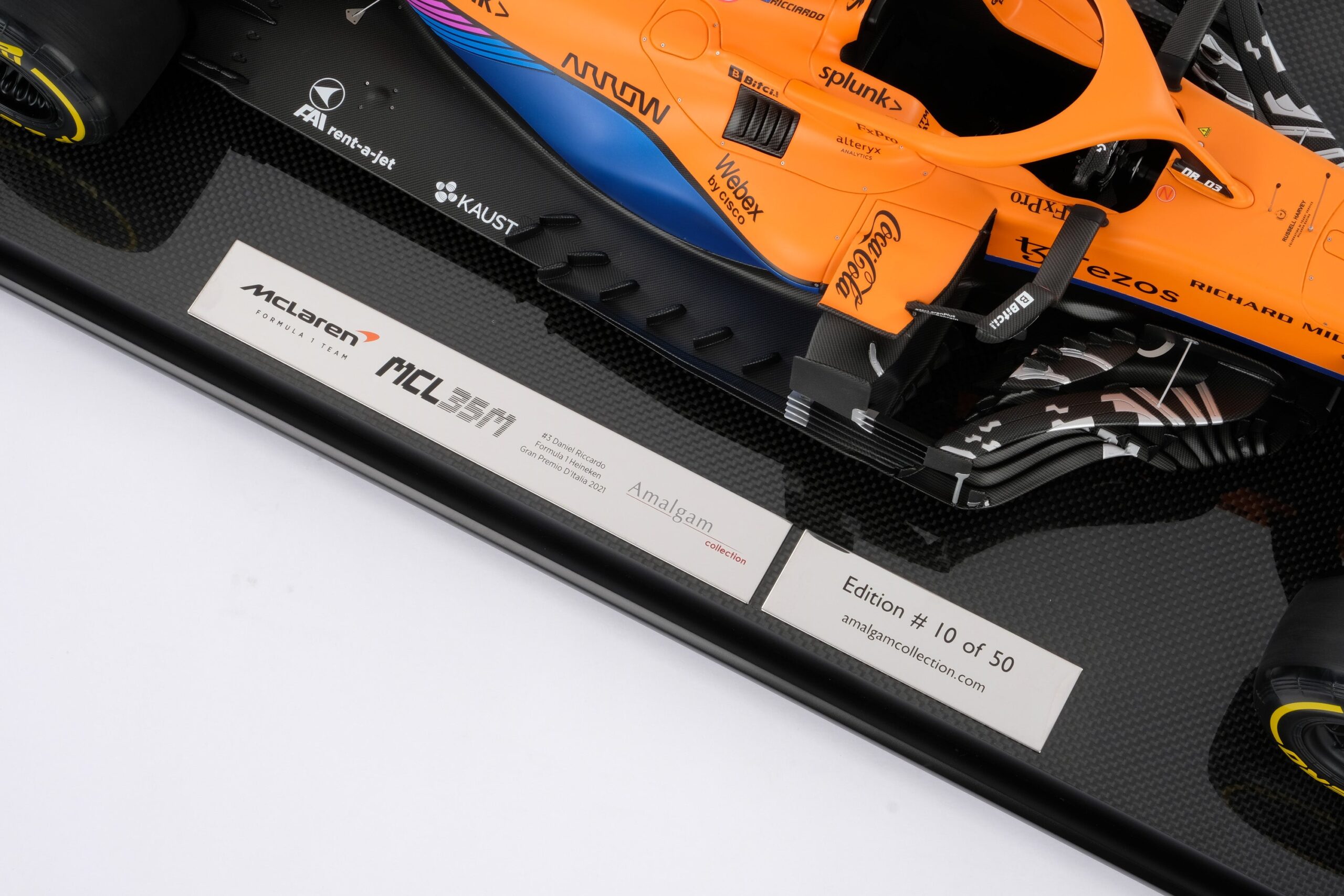 Amalgam McLaren MCL35M 2021 Italian Grand Prix | 1:8 - Imagen 16