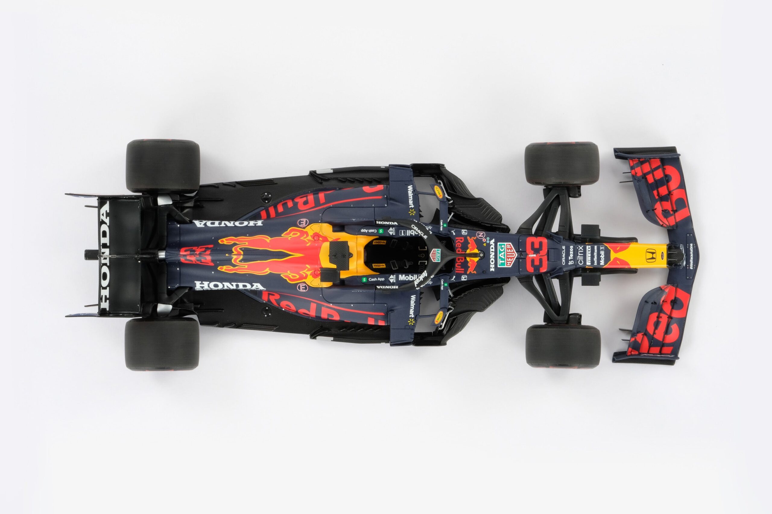 Amalgam Red Bull Racing RB16B 2021 Abu Dhabi Grand Prix | 1:18 - Image 23