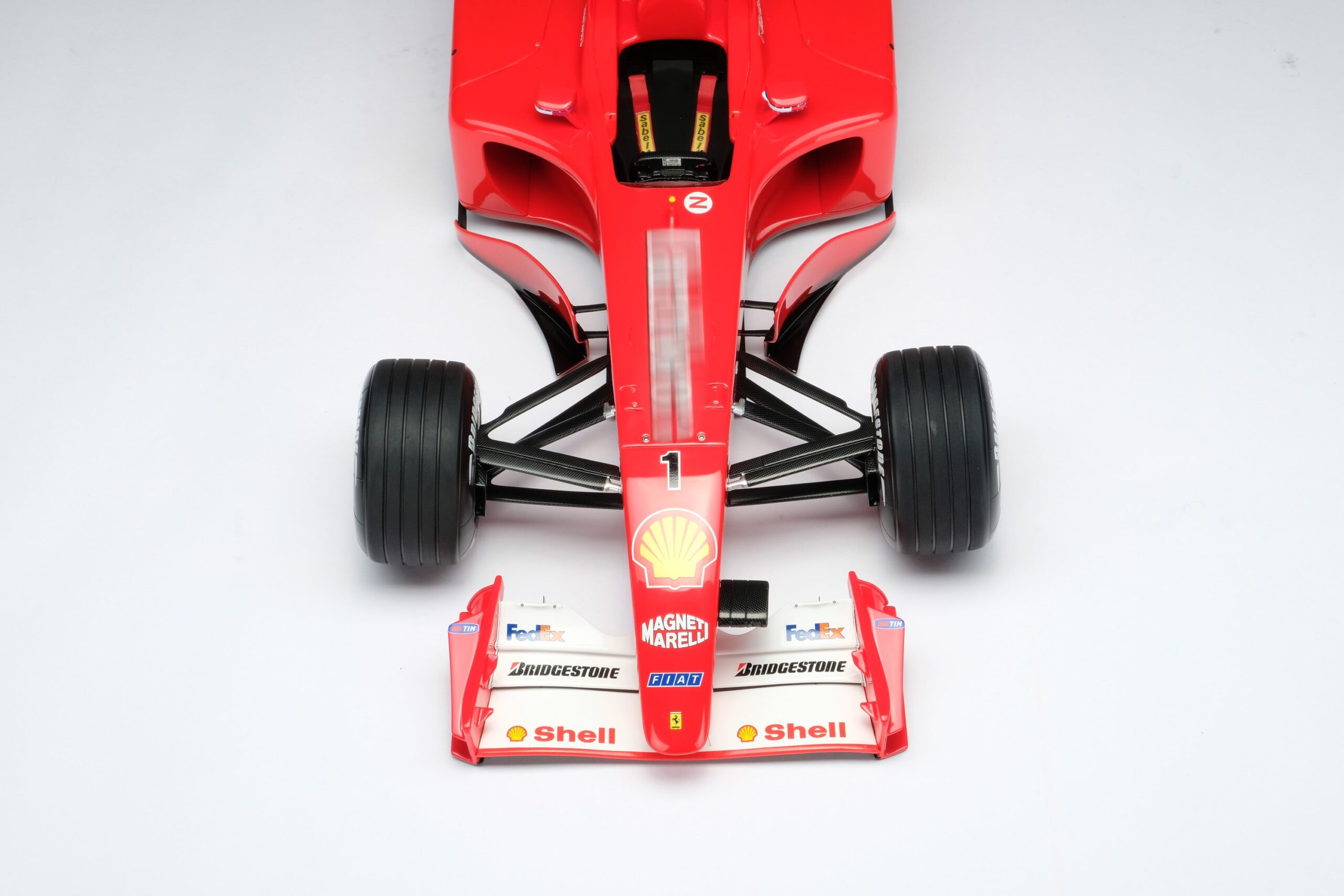 Amalgam Ferrari F2001 Großer Preis von Ungarn 2001 - Rot | 1:8 - Imagen 13