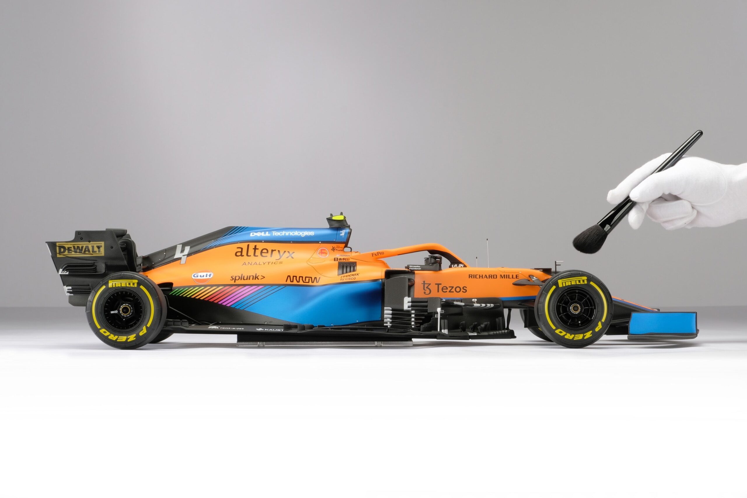 Amalgam McLaren MCL35M 2021 Italian Grand Prix | 1:8 - Imagen 19