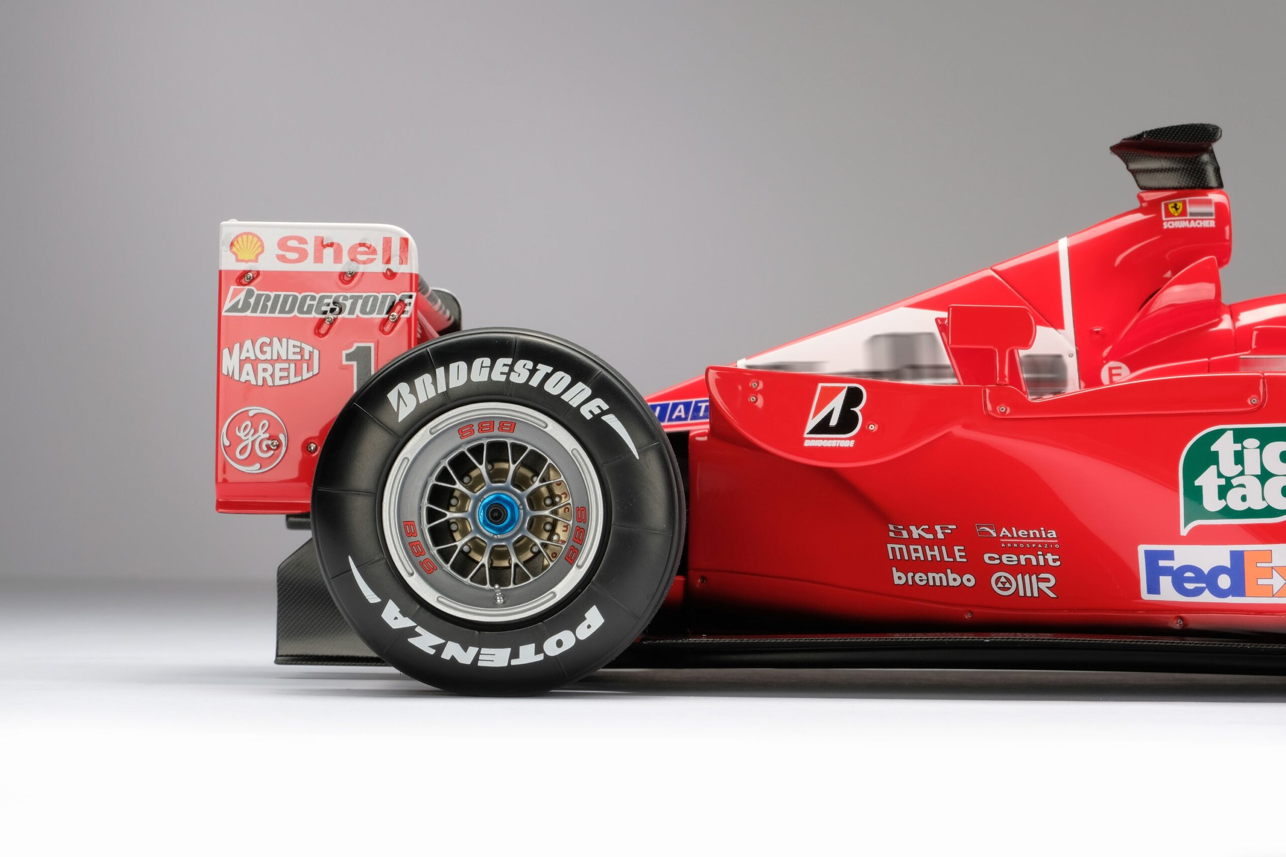 Amalgam Ferrari F2001 Großer Preis von Ungarn 2001 - Rot | 1:8 - Imagen 14