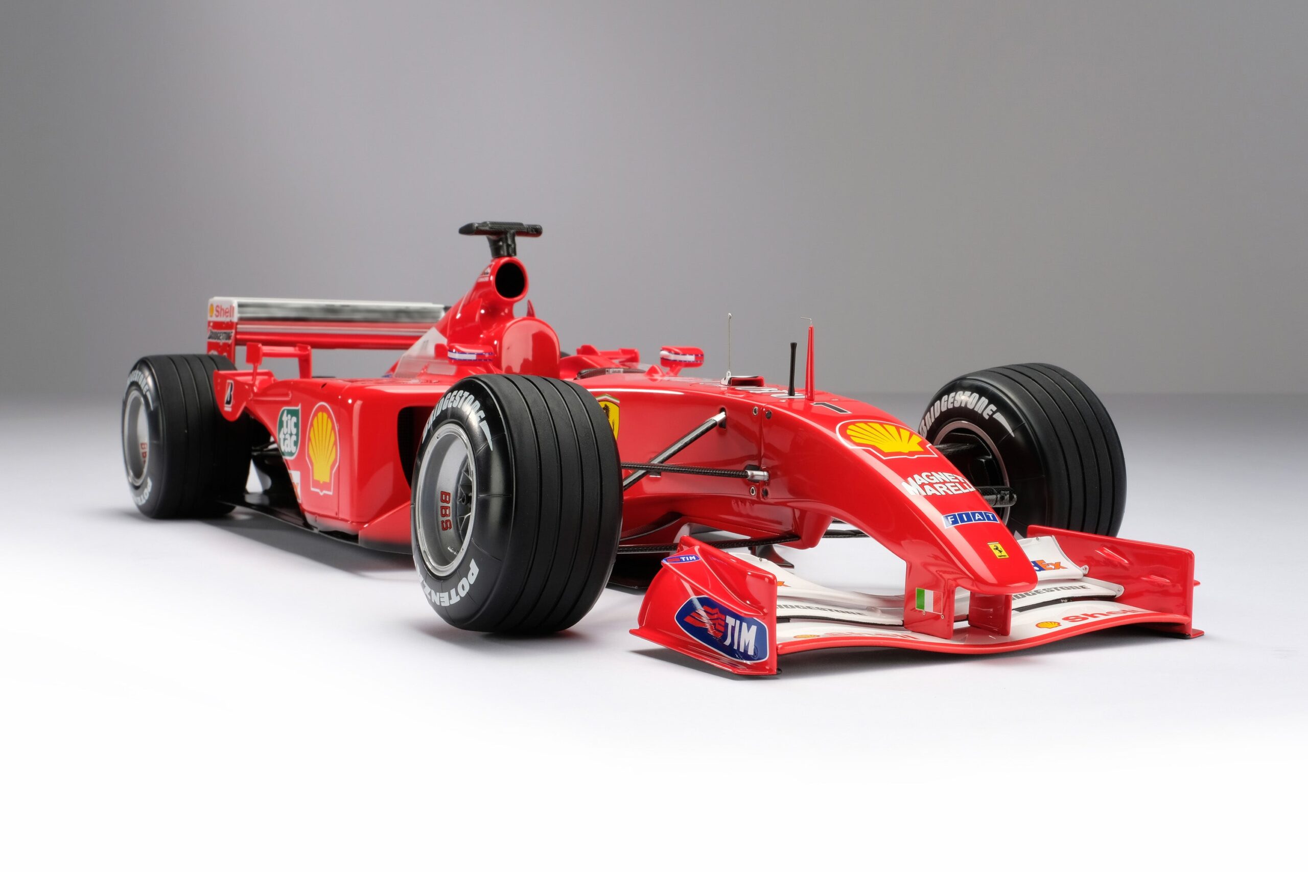 Amalgam Ferrari F2001 Großer Preis von Ungarn 2001 - Rot | 1:8 - Imagen 5