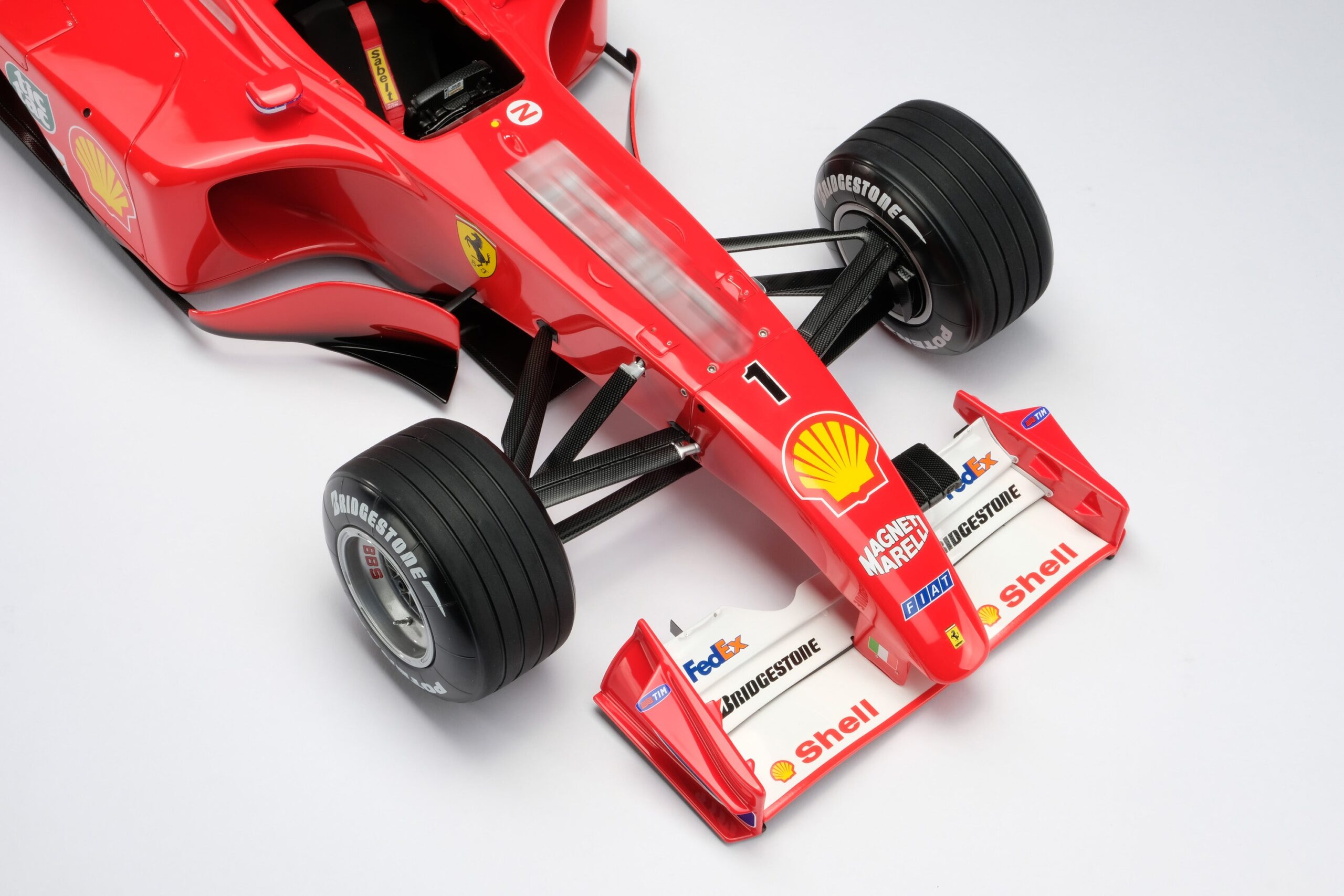 Amalgam Ferrari F2001 Großer Preis von Ungarn 2001 - Rot | 1:8 - Imagen 10