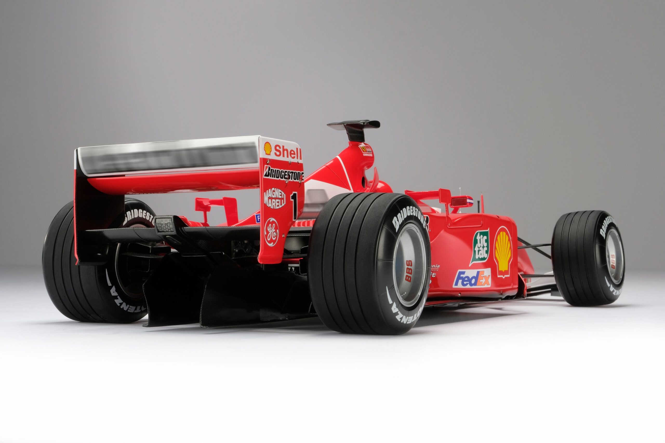 Amalgam Ferrari F2001 Großer Preis von Ungarn 2001 - Rot | 1:8 - Imagen 17