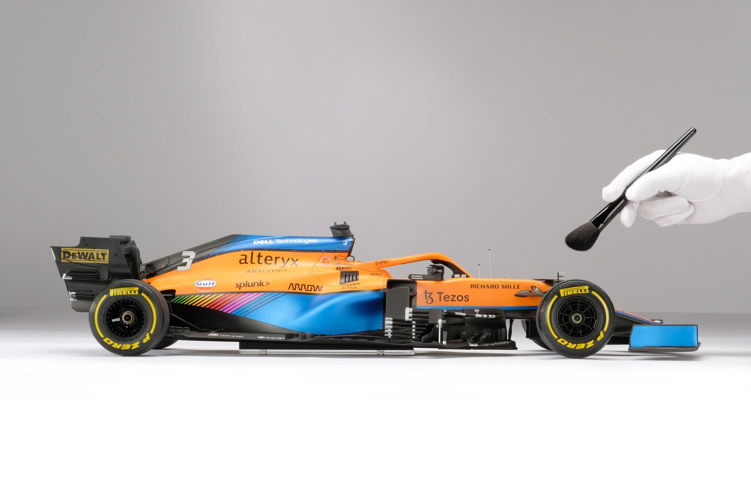 Amalgam McLaren MCL35M 2021 Italian Grand Prix | 1:8 - Imagen 3