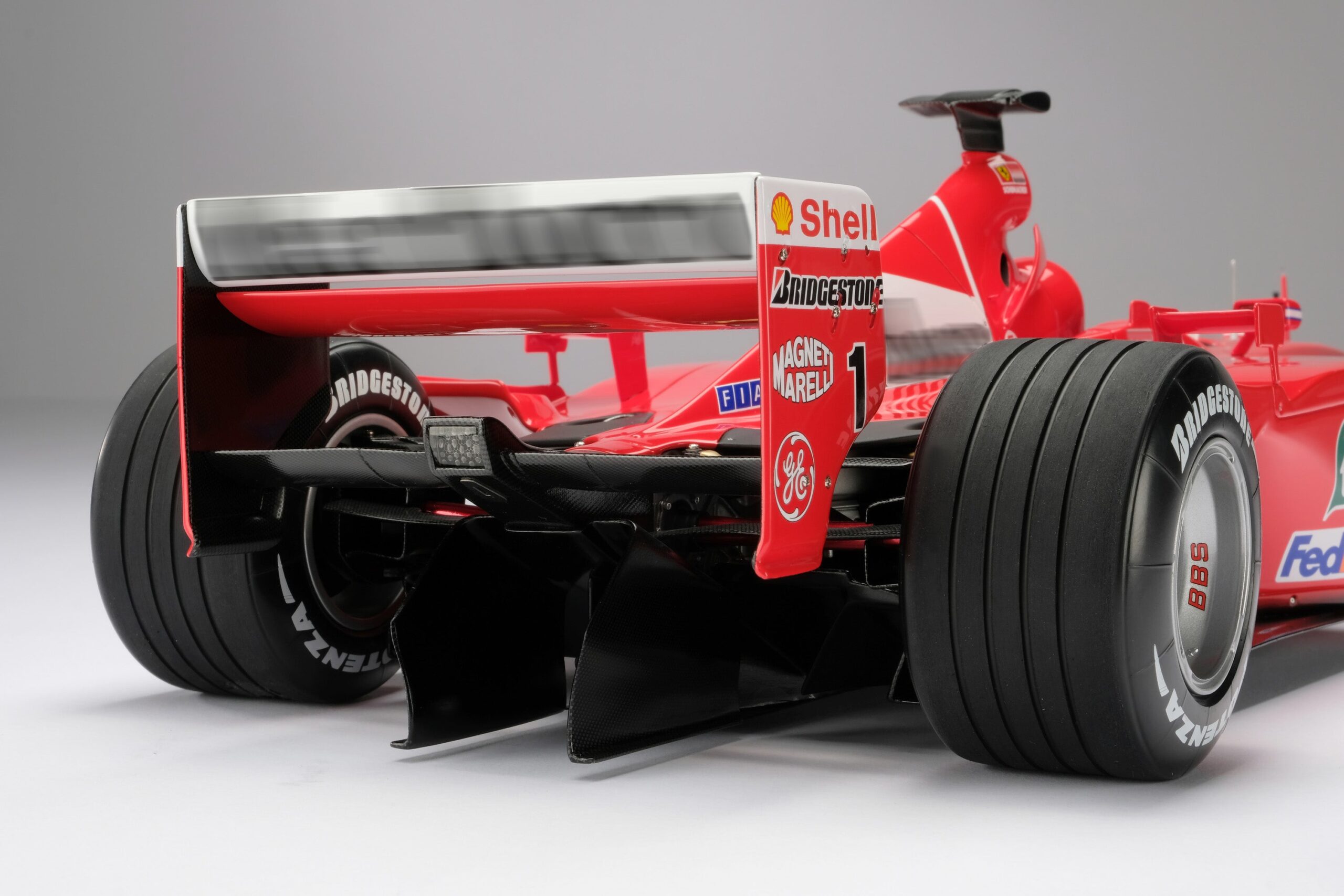 Amalgam Ferrari F2001 Großer Preis von Ungarn 2001 - Rot | 1:8 - Imagen 18