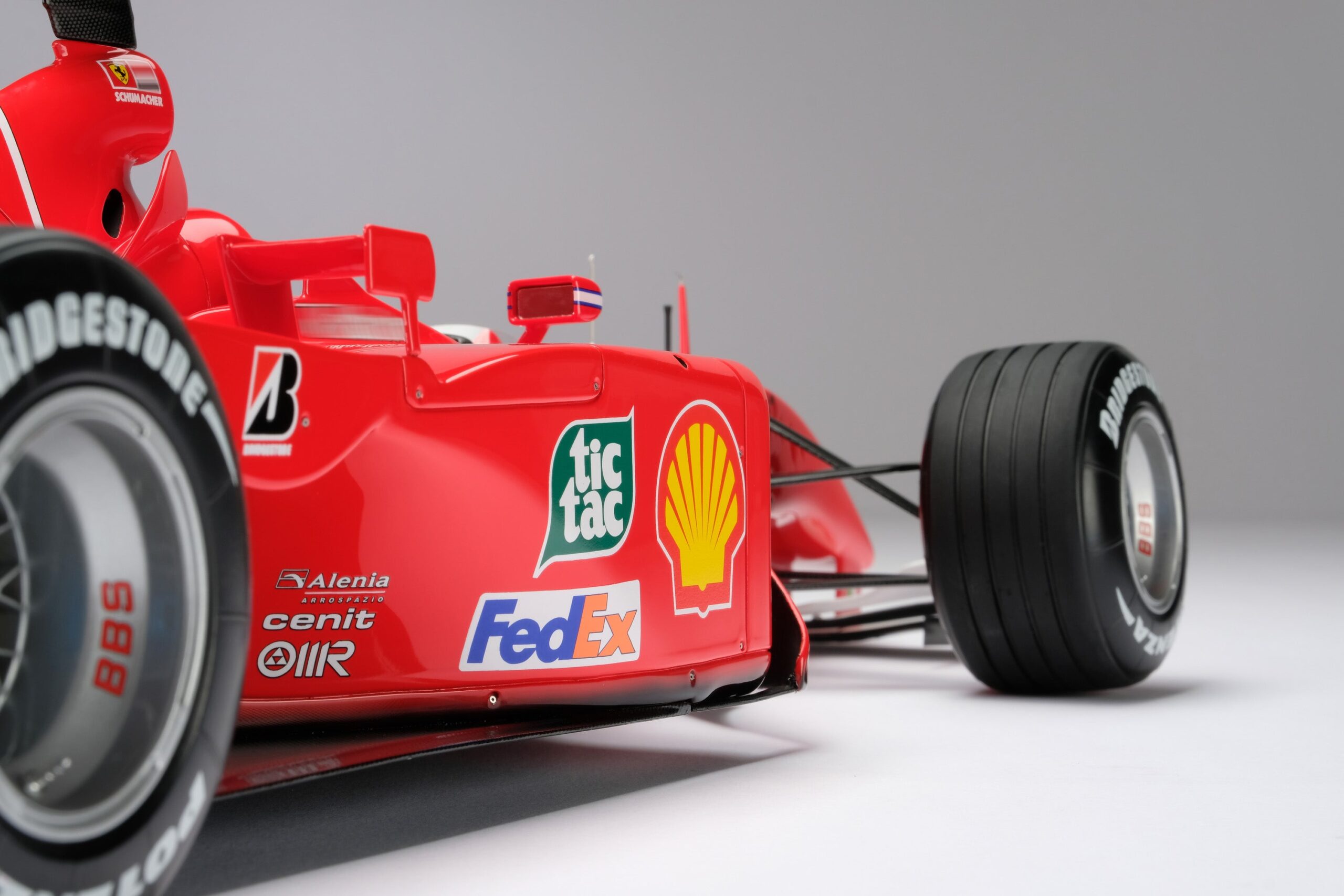 Amalgam Ferrari F2001 Großer Preis von Ungarn 2001 - Rot | 1:8 - Imagen 7