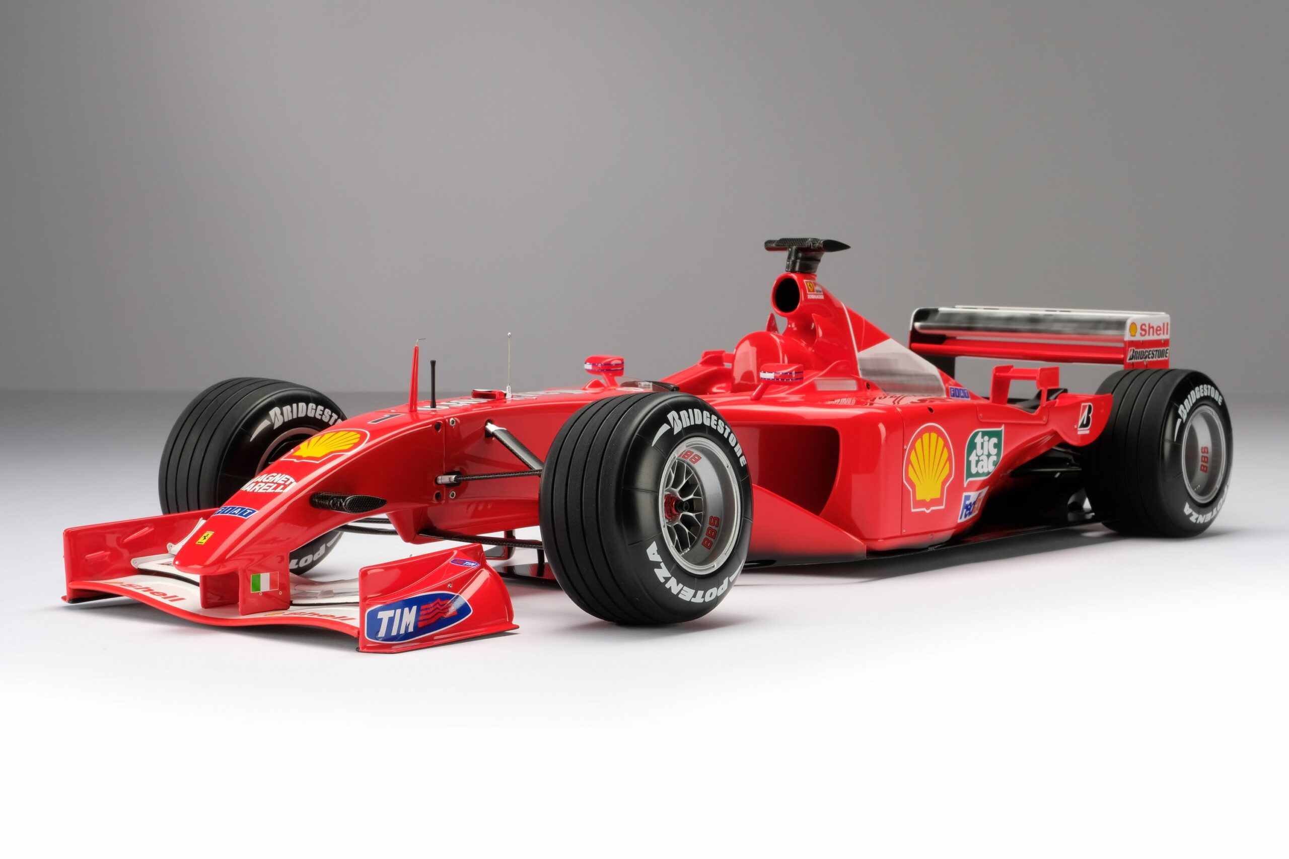 Amalgam Ferrari F2001 Großer Preis von Ungarn 2001 - Rot | 1:8 - Imagen 15