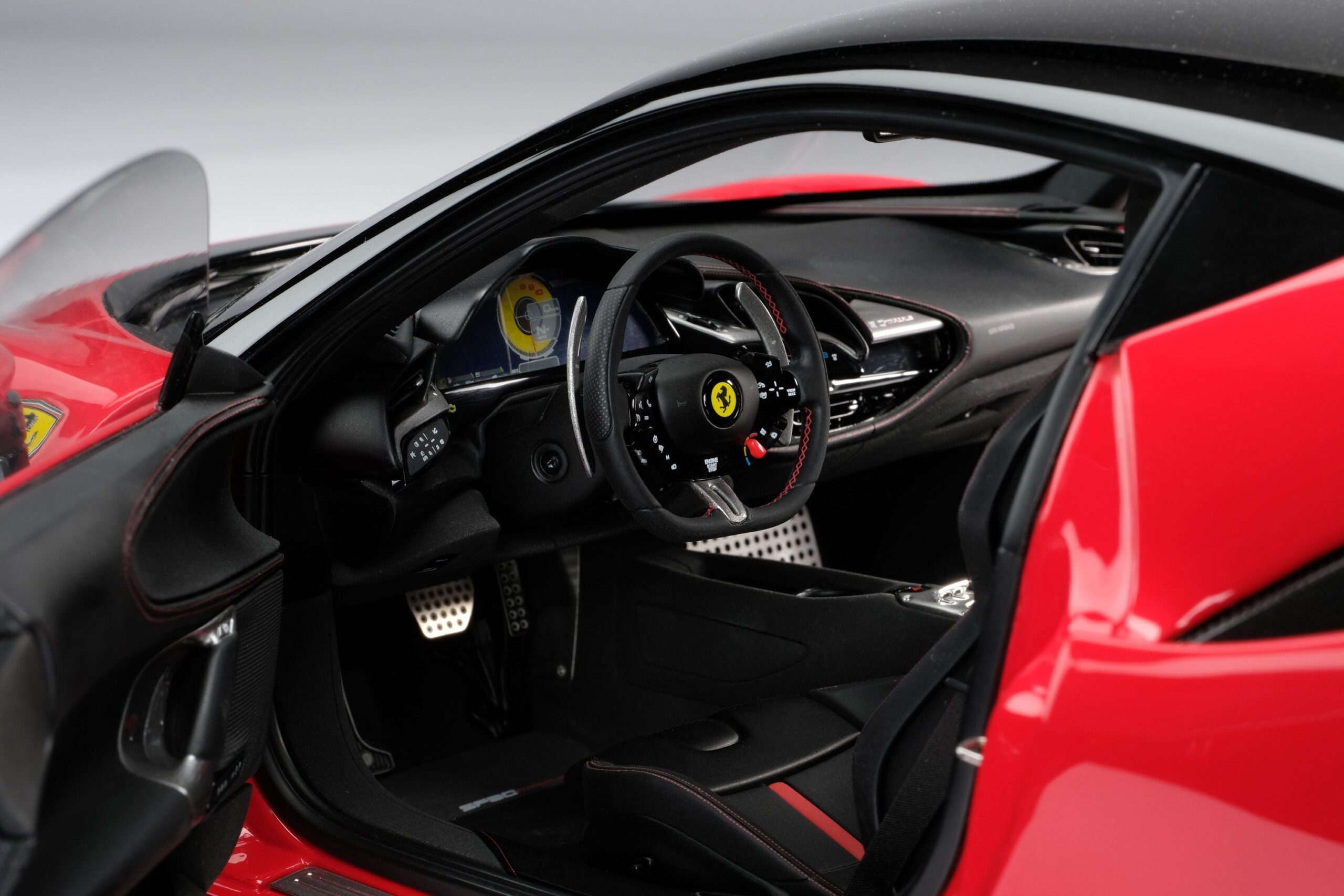 Amalgam Ferrari SF90 Stradale (2019) - Rot | 1:8 - Image 4