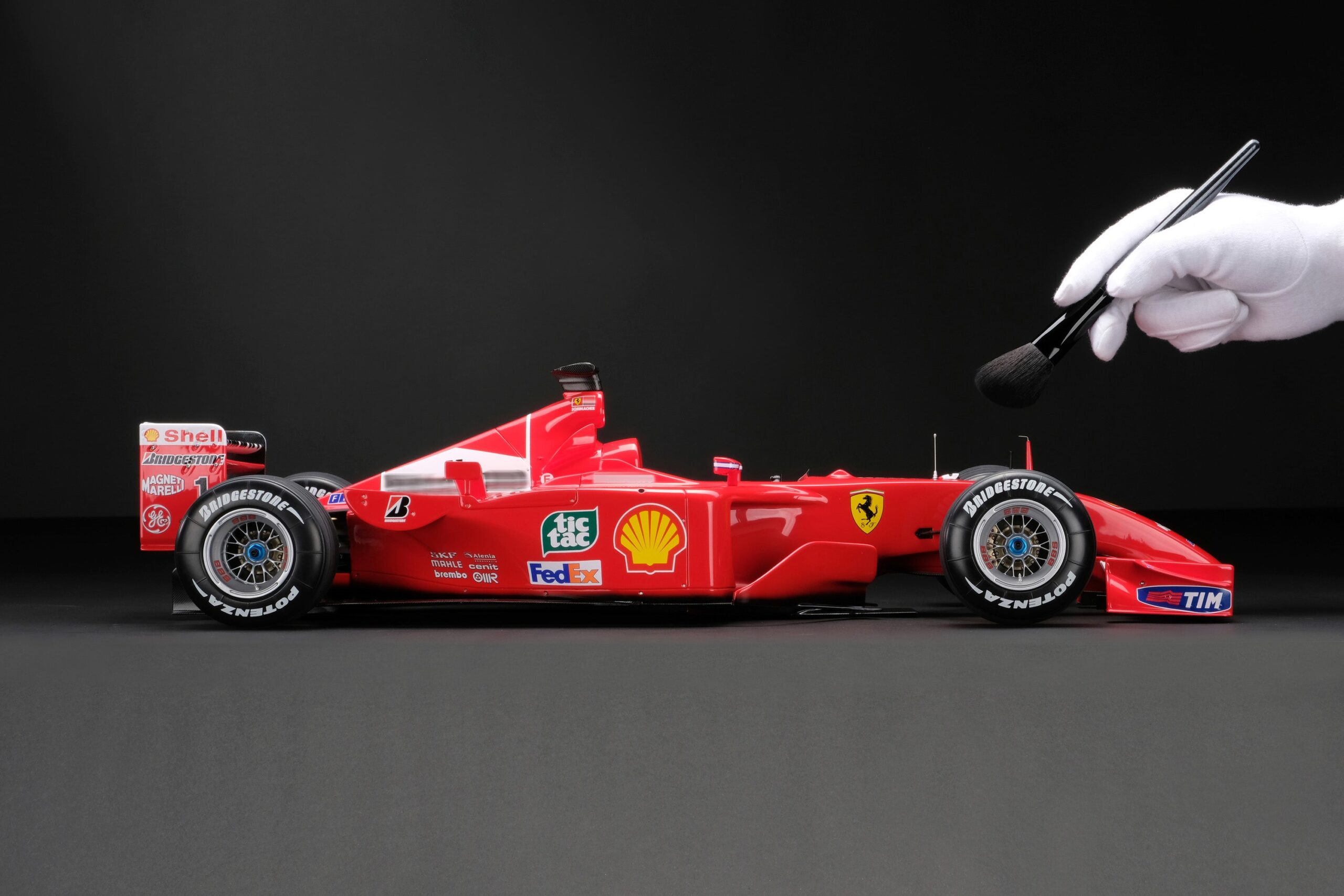 Amalgam Ferrari F2001 Großer Preis von Ungarn 2001 - Rot | 1:8 - Imagen 3