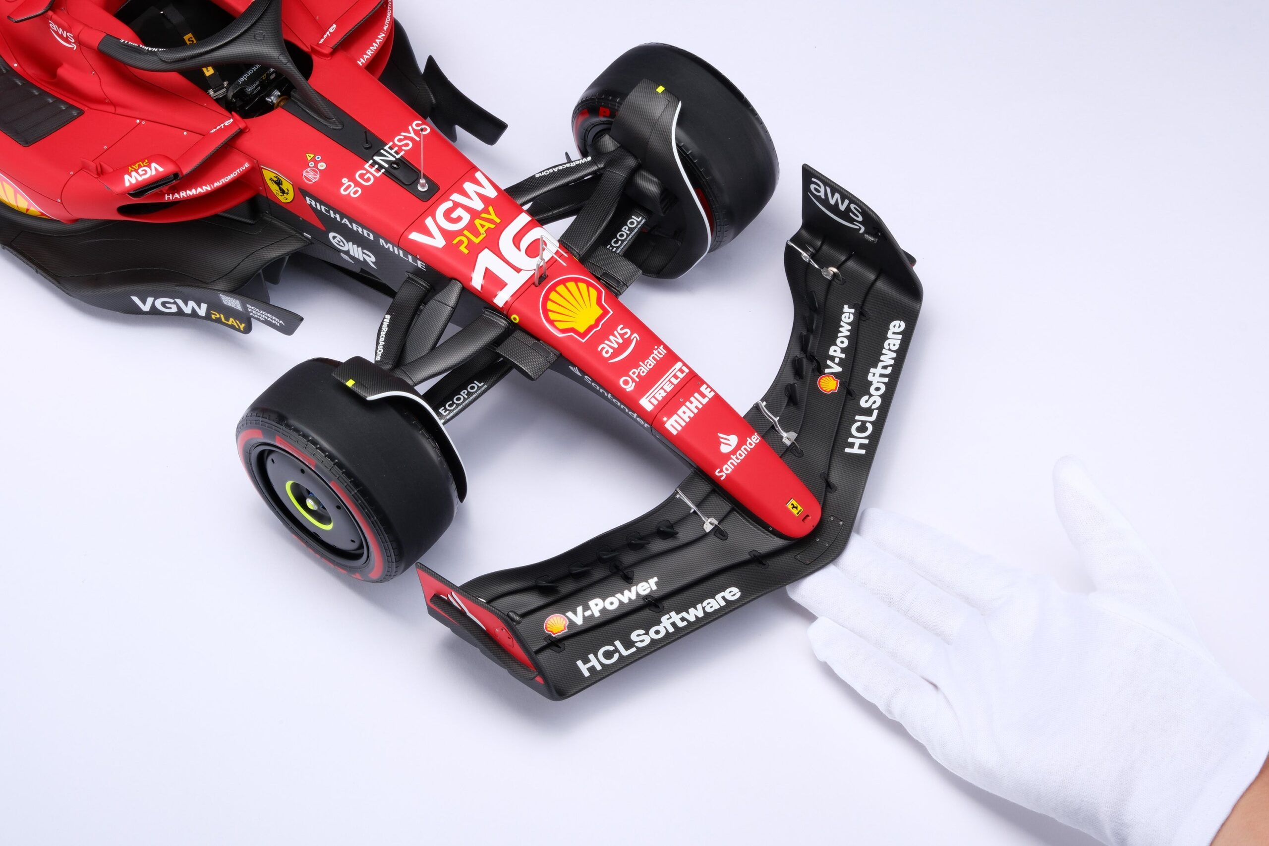 Amalgam Ferrari SF-23 2023 Season Livery - Rot | 1:8 - Imagen 5
