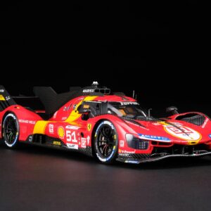 Amalgam Ferrari 499P 2023 Le Mans Winner #51 – Red | 1:18