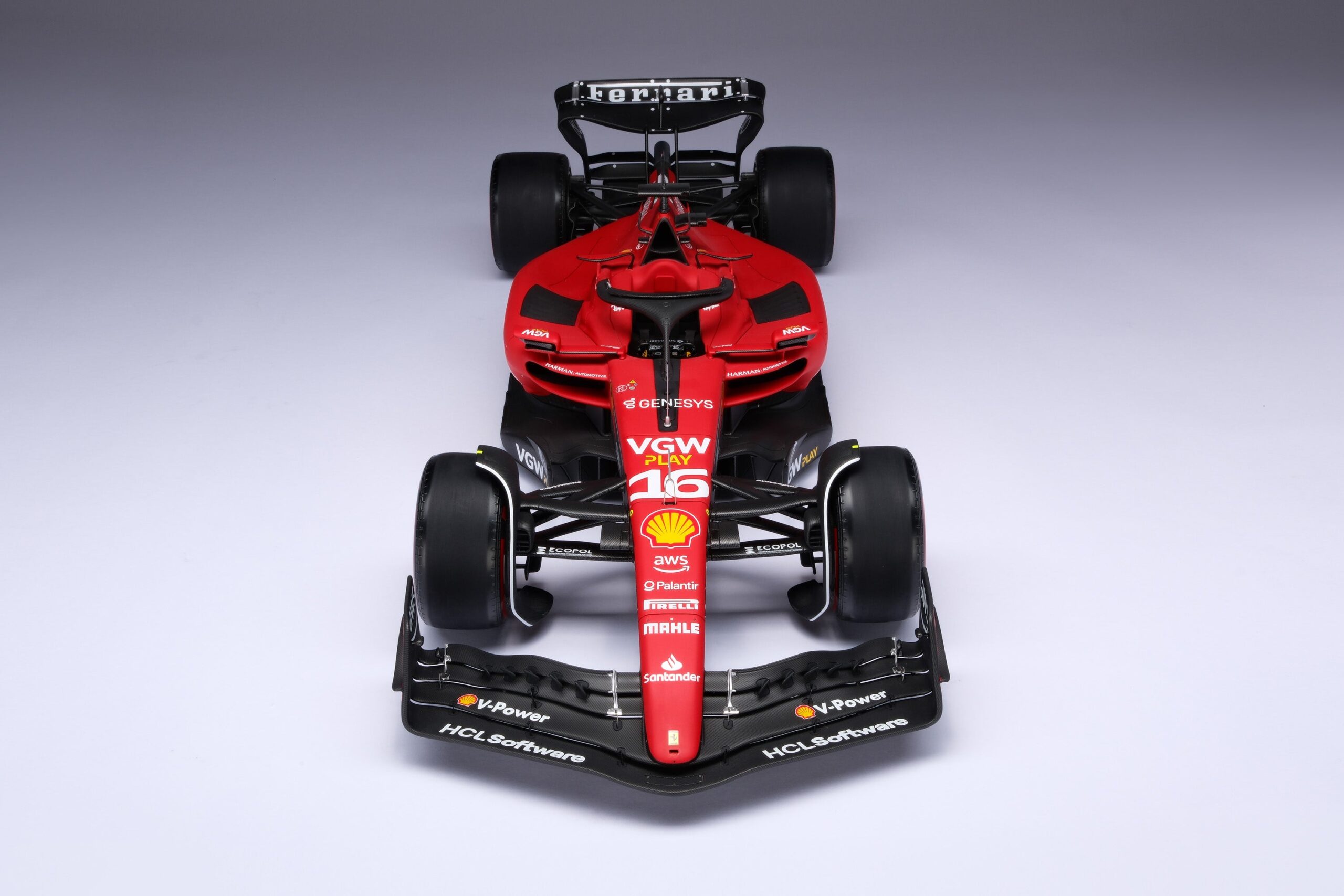 Amalgam Ferrari SF-23 2023 Season Livery - Rot | 1:8 - Imagen 12