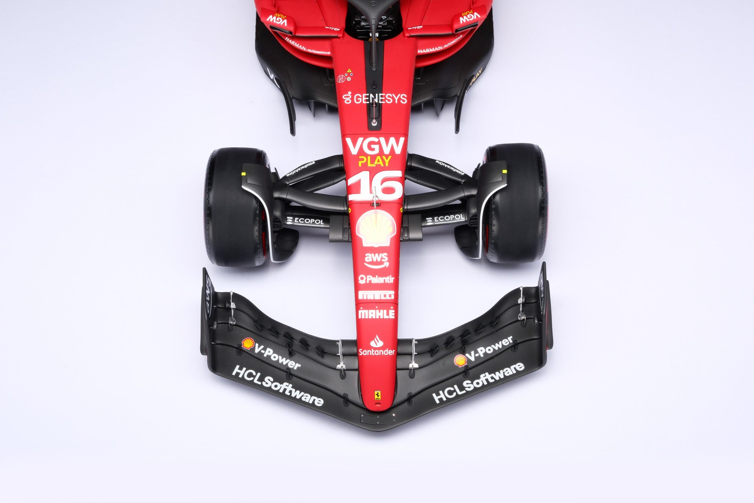 Amalgam Ferrari SF-23 2023 Season Livery - Rot | 1:8 - Imagen 11