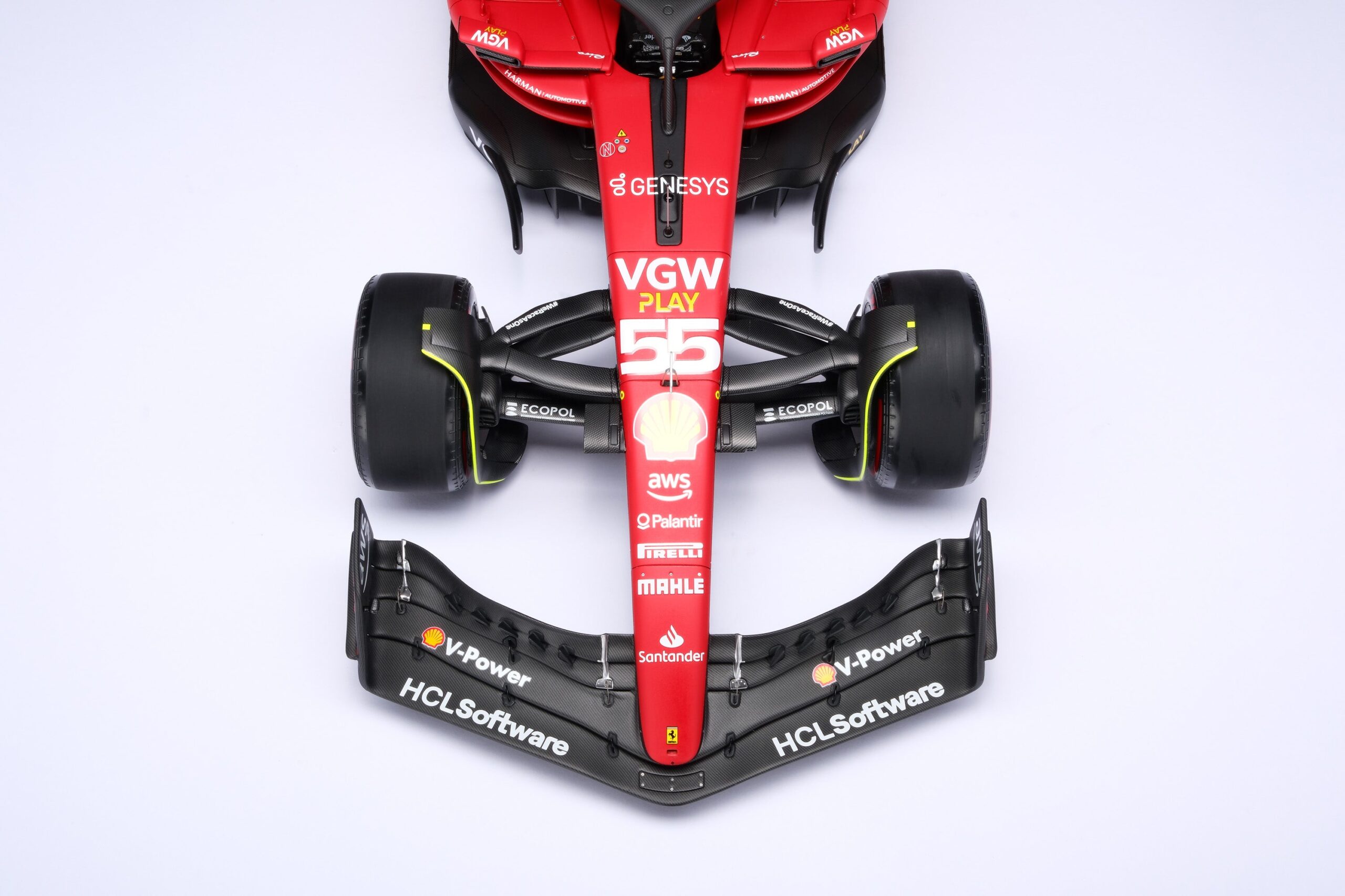 Amalgam Ferrari SF-23 2023 Season Livery - Rot | 1:8 - Imagen 32
