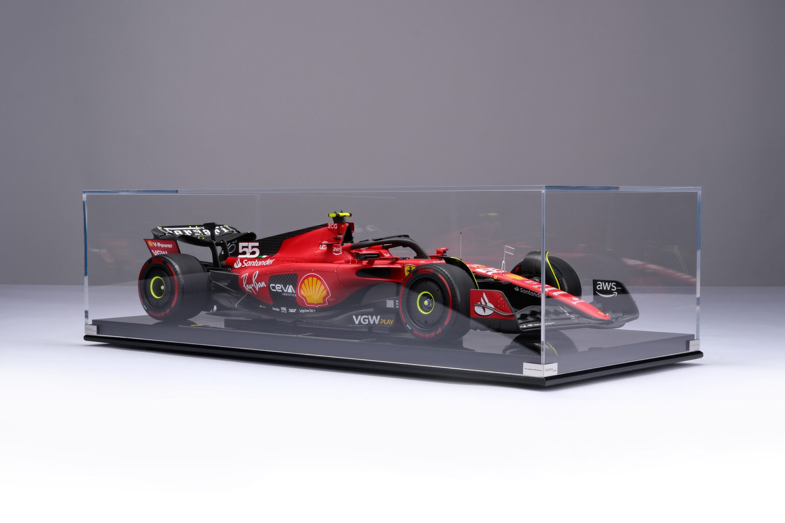 Amalgam Ferrari SF-23 2023 Season Livery - Rot | 1:8 - Imagen 38