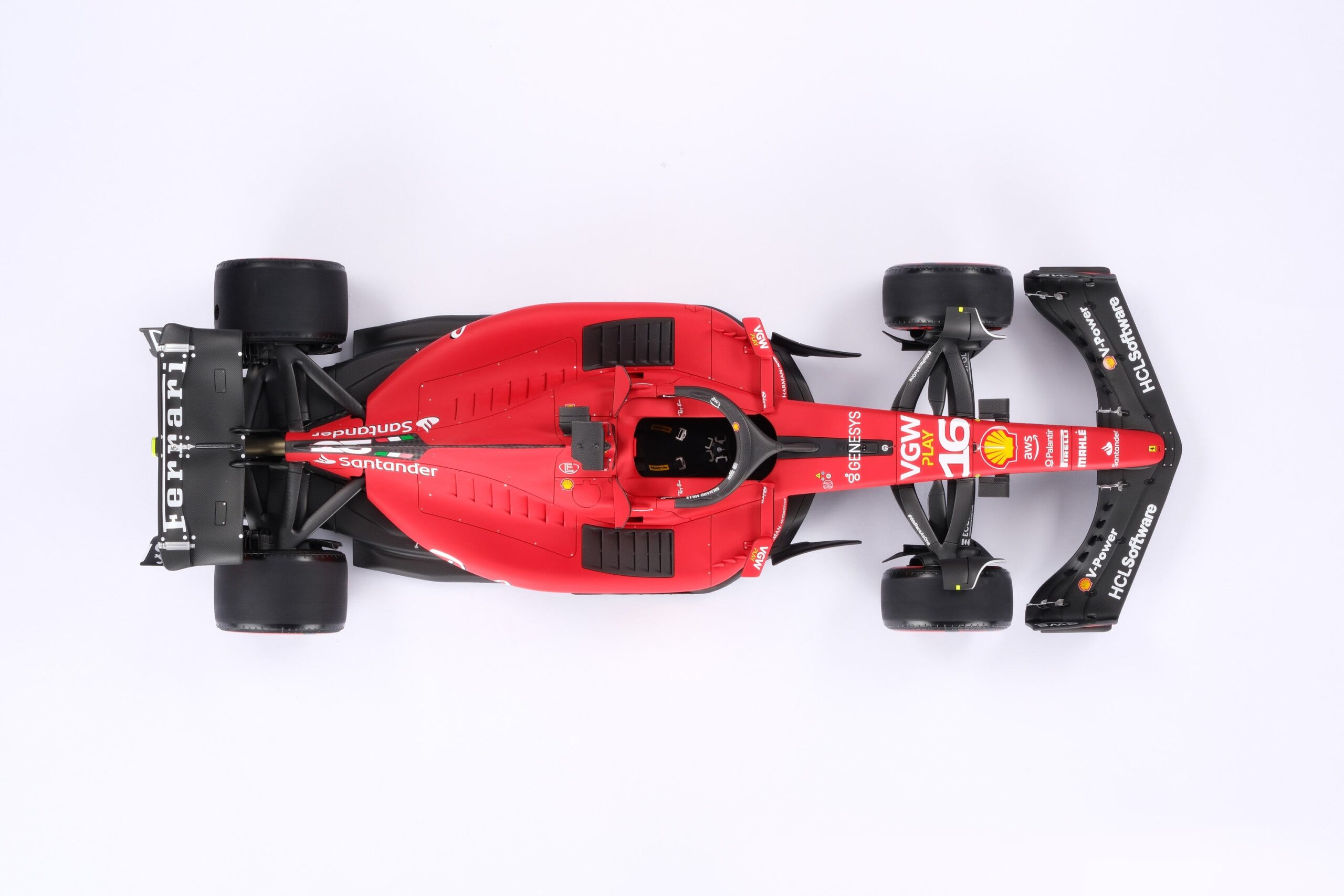 Amalgam Ferrari SF-23 2023 Season Livery - Rot | 1:8 - Imagen 19