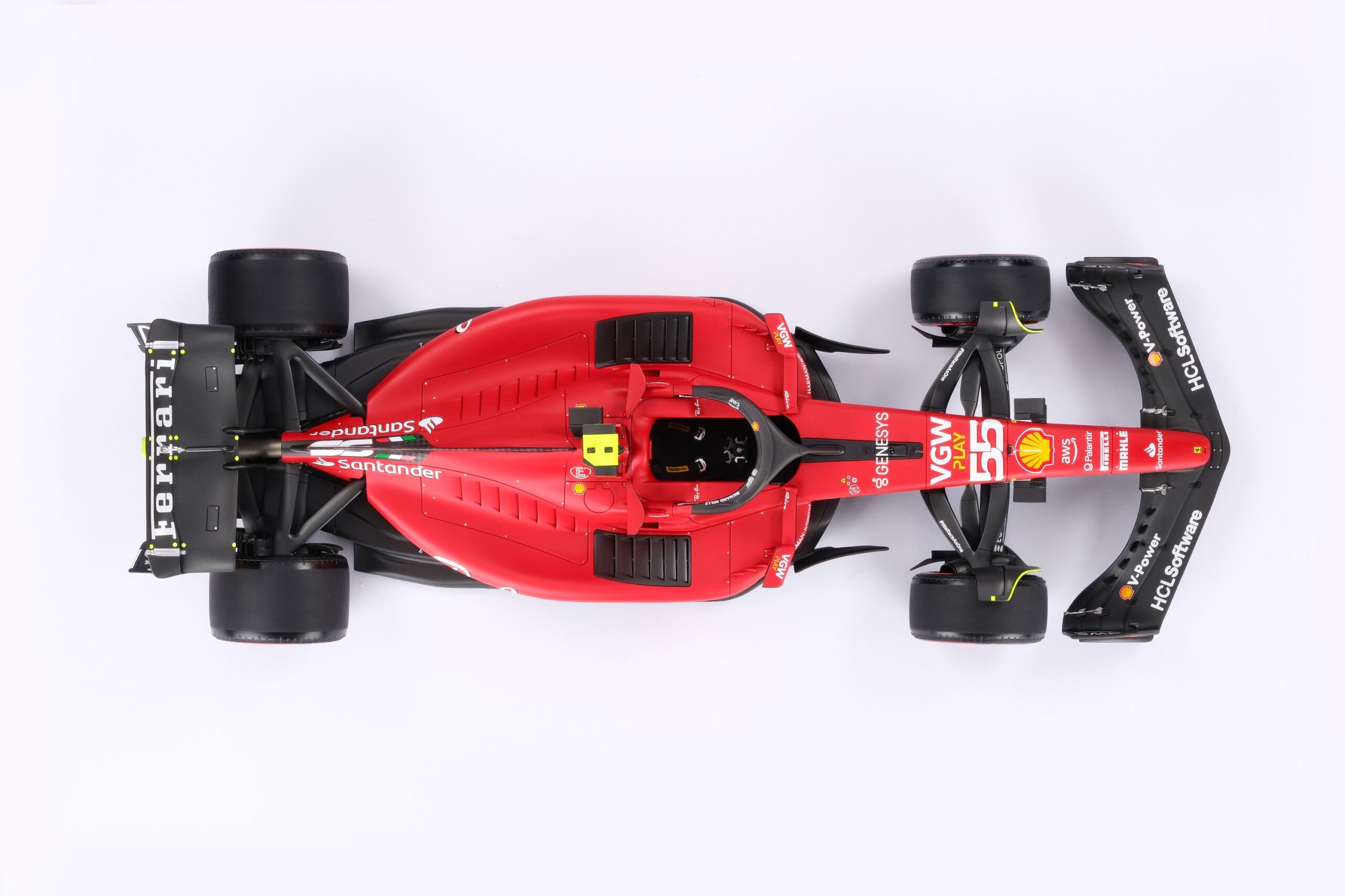 Amalgam Ferrari SF-23 2023 Season Livery - Rot | 1:8 - Imagen 36