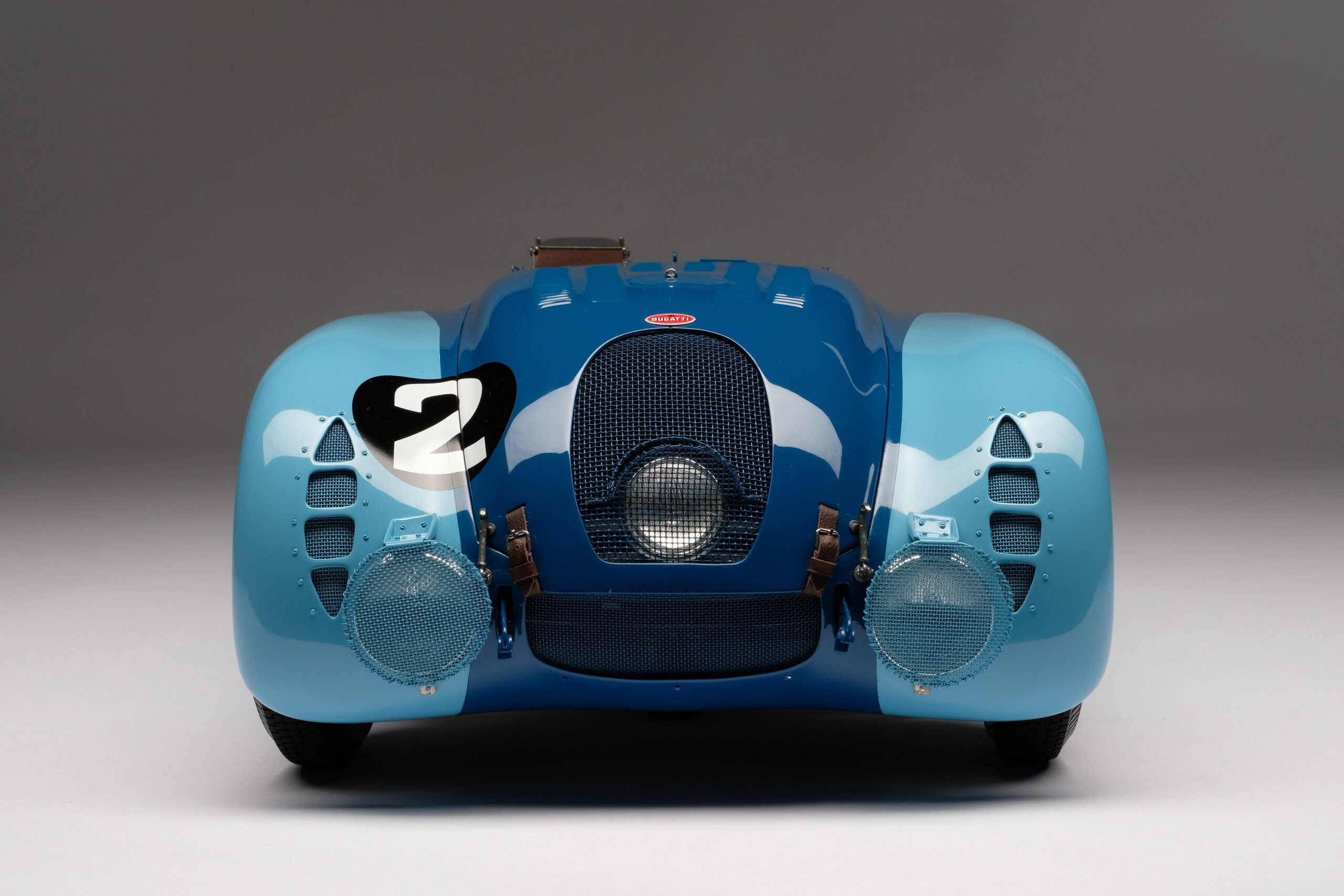 Amalgam Bugatti Type 57G "Tank" 1937 Le Mans Winner - Blau | 1:8 - 画像8