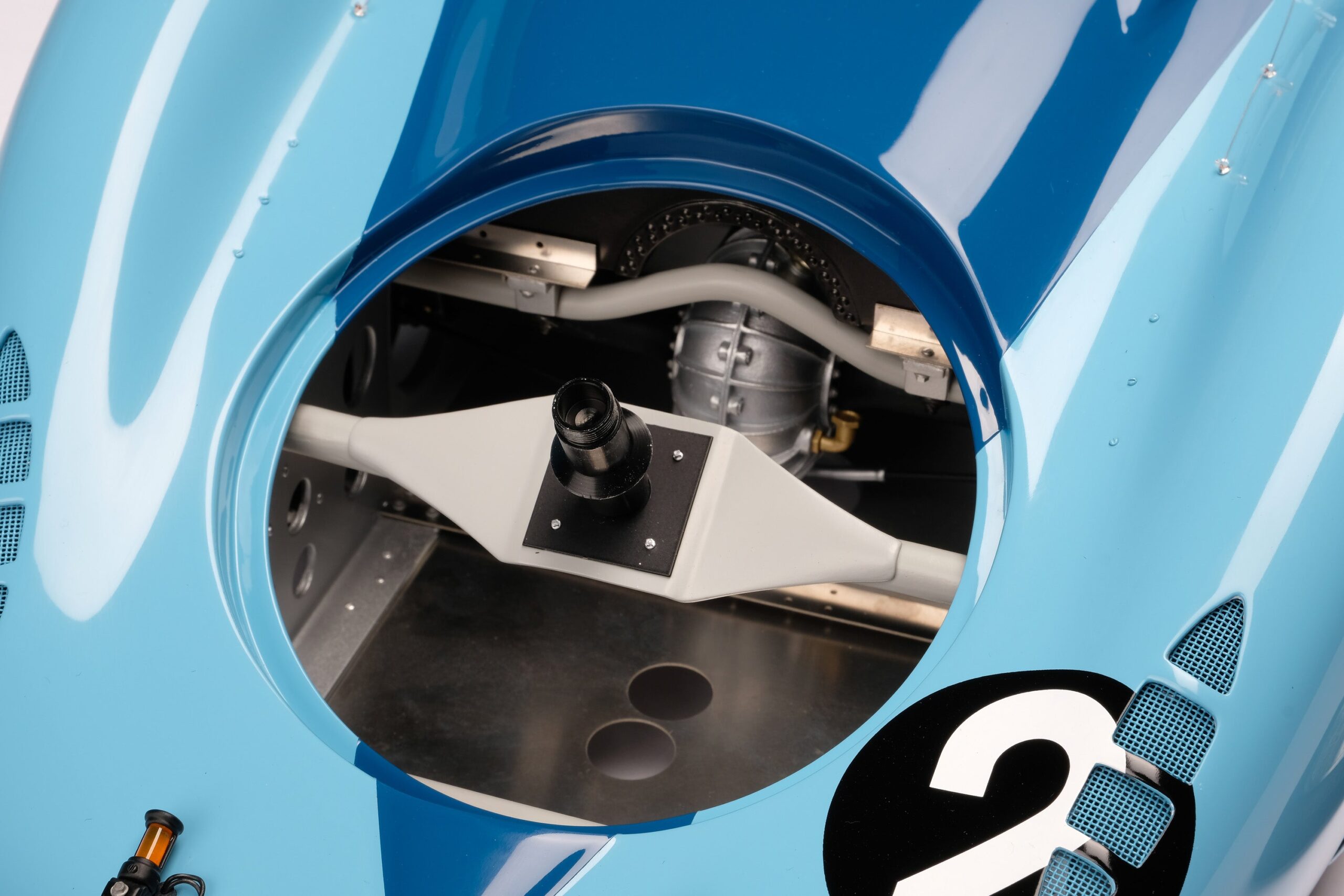 Amalgam Bugatti Type 57G "Tank" 1937 Le Mans Winner - Blau | 1:8 - 画像20