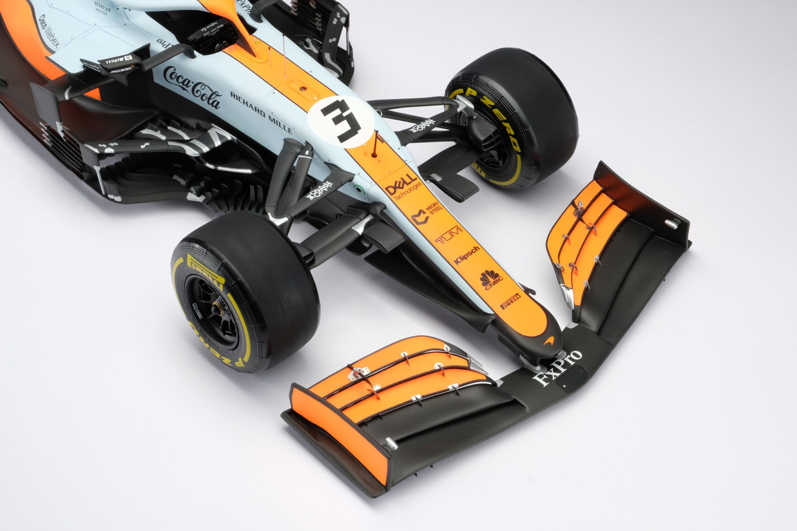 Amalgam McLaren MCL35M 2021 Monaco Grand Prix - Blau | 1:8 - Image 21