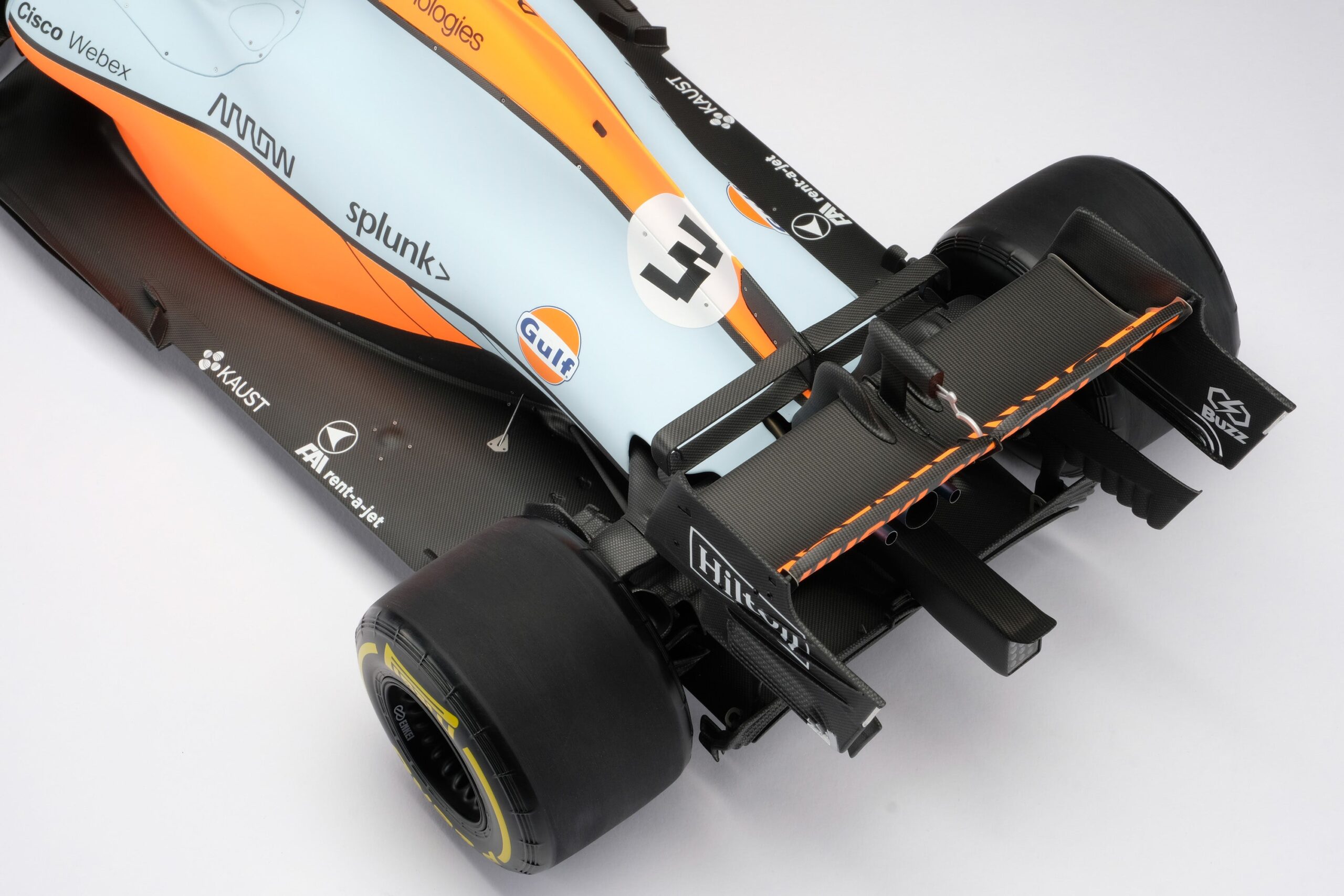 Amalgam McLaren MCL35M 2021 Monaco Grand Prix - Blau | 1:8 - Image 30