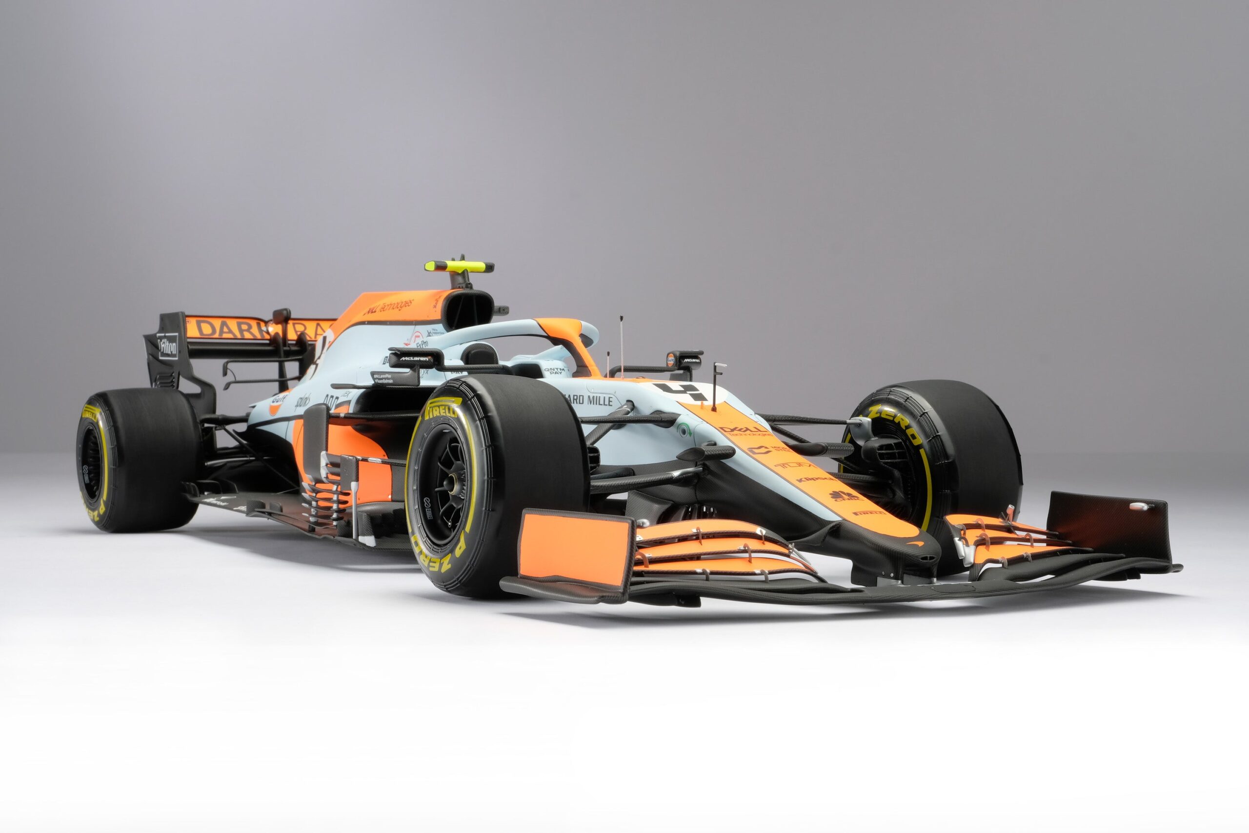 Amalgam McLaren MCL35M Grand Prix de Monaco 2021 - Bleu | 1:8