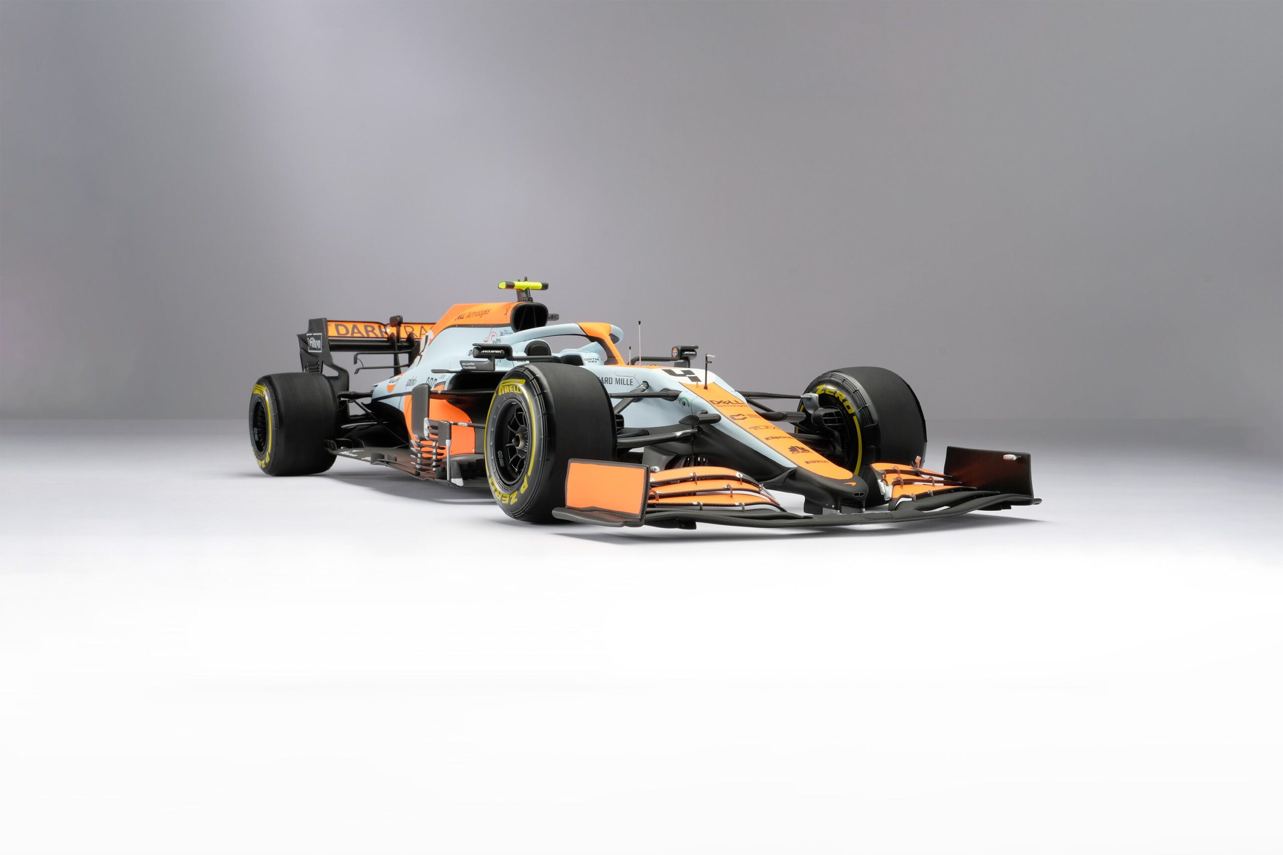 Amalgam McLaren MCL35M 2021 Monaco Grand Prix - Blau | 1:8 - Image 2