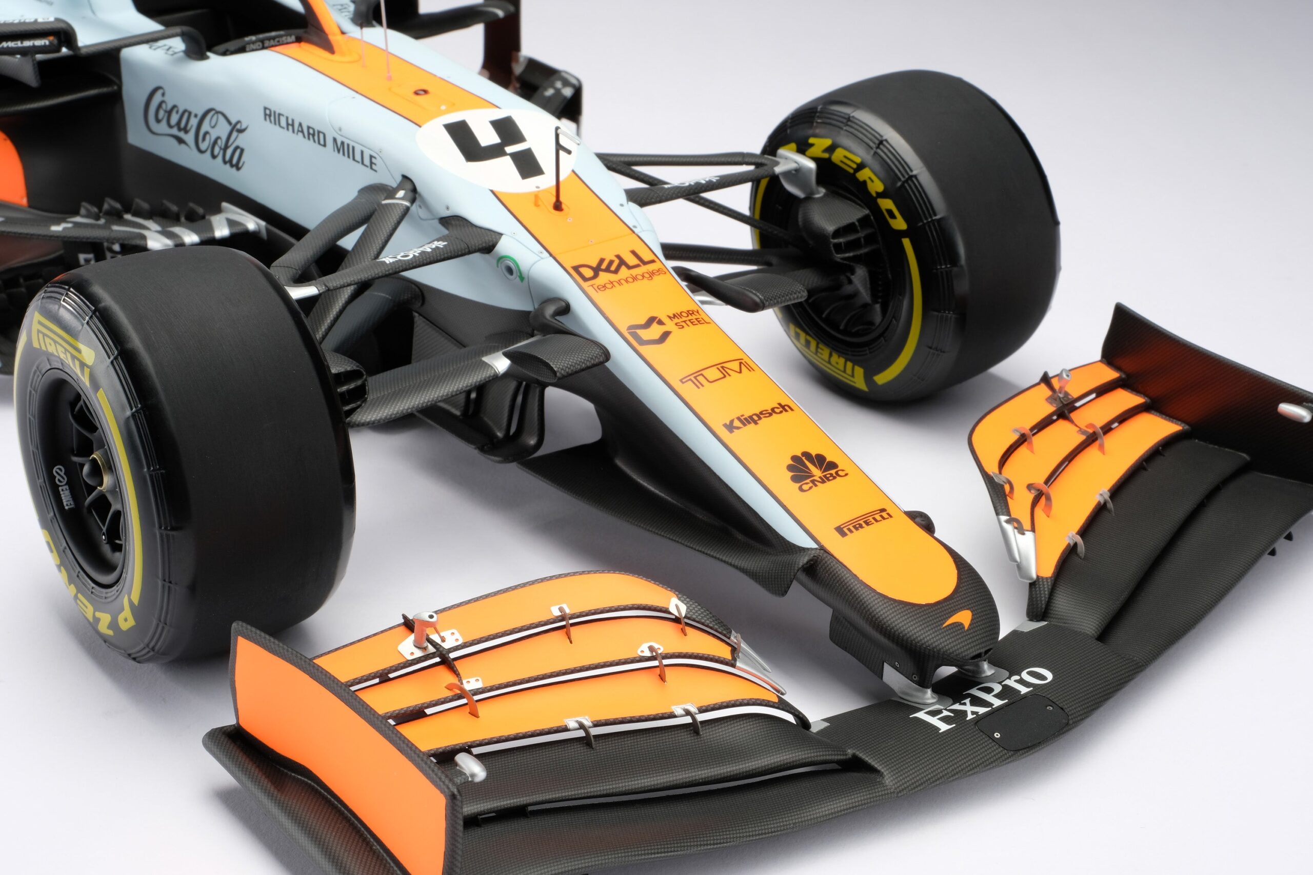 Amalgam McLaren MCL35M 2021 Monaco Grand Prix - Blau | 1:8 - Image 5