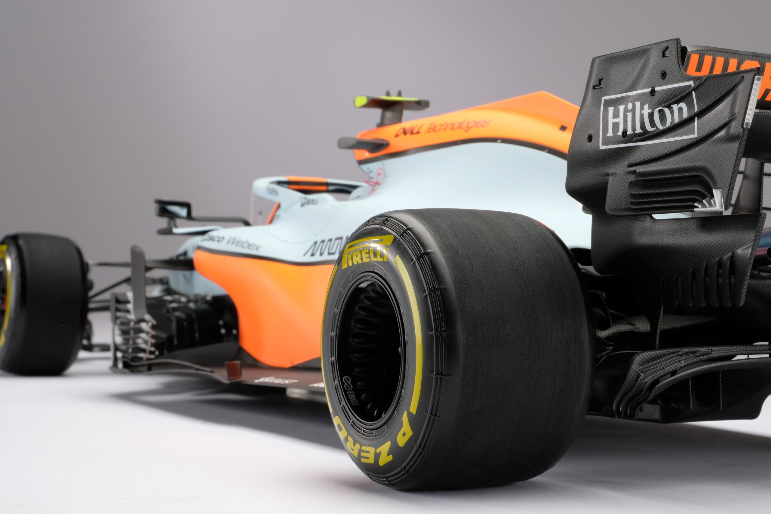 Amalgam McLaren MCL35M 2021 Monaco Grand Prix - Blau | 1:8 - Image 10