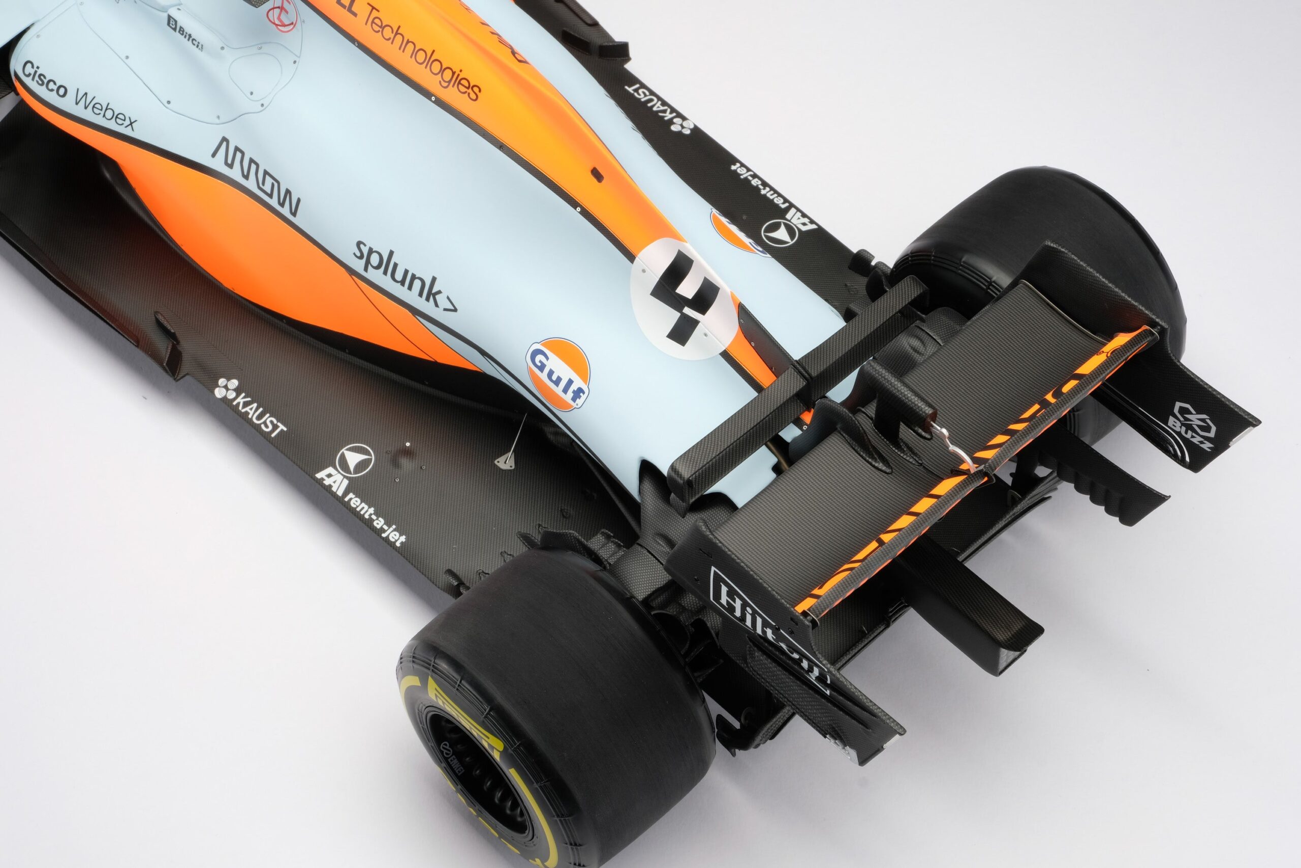 Amalgam McLaren MCL35M 2021 Monaco Grand Prix - Blau | 1:8 - Image 11