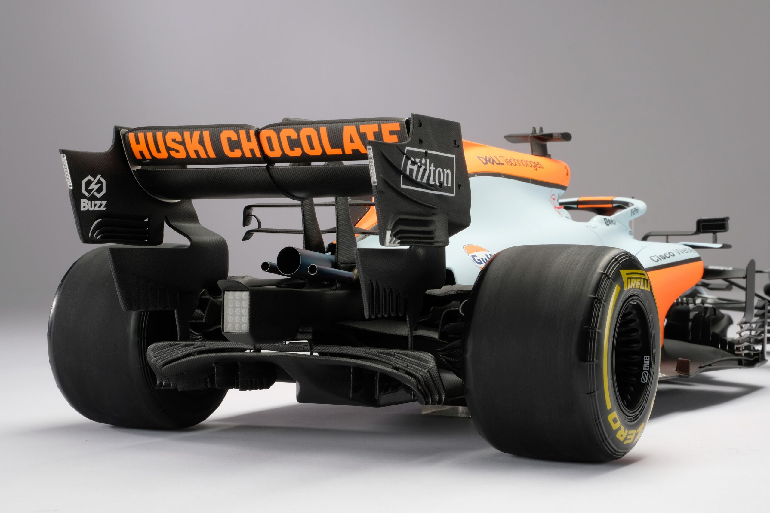 Amalgam McLaren MCL35M 2021 Monaco Grand Prix - Blau | 1:8 - Image 29