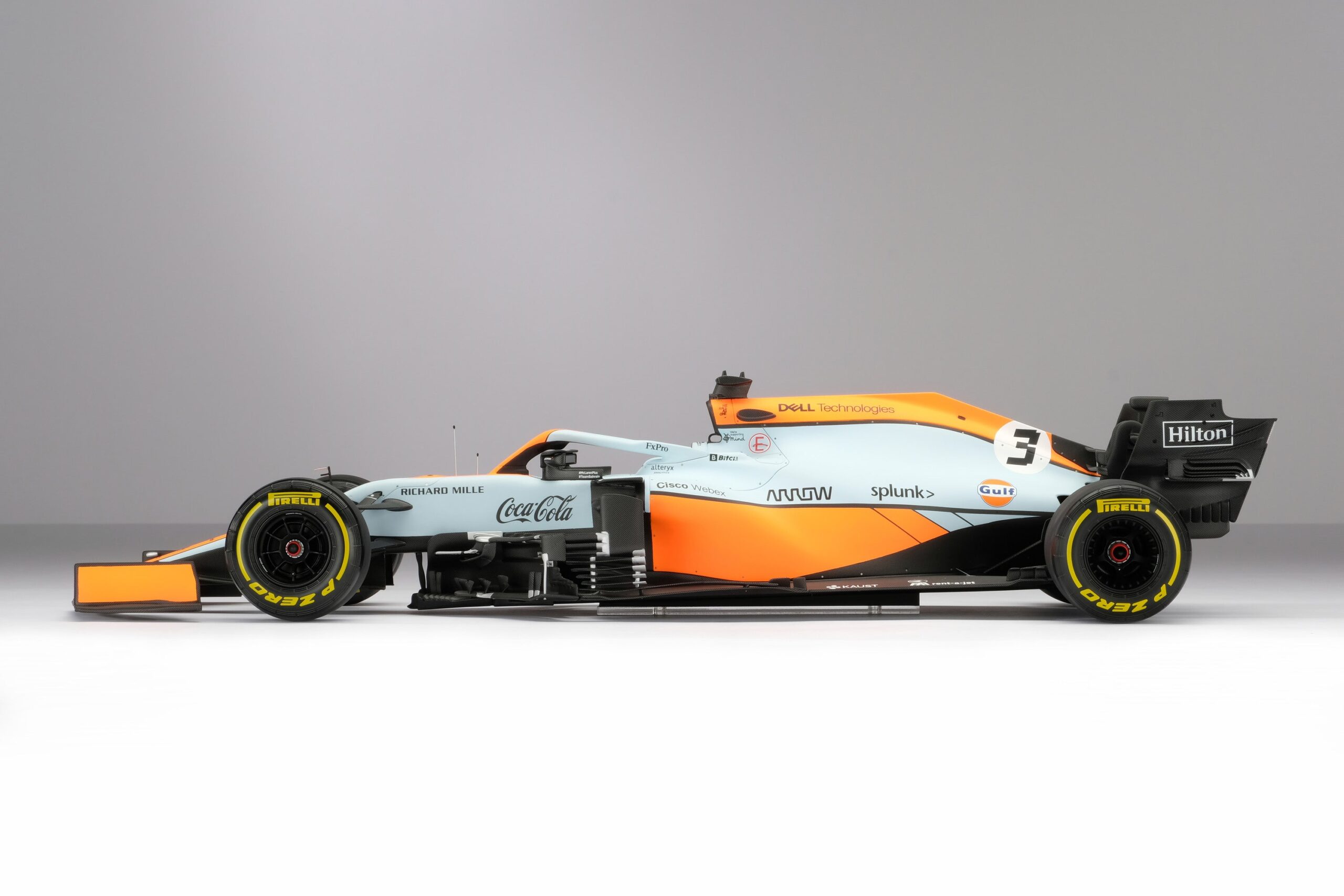 Amalgam McLaren MCL35M 2021 Monaco Grand Prix - Blau | 1:8 - Image 31