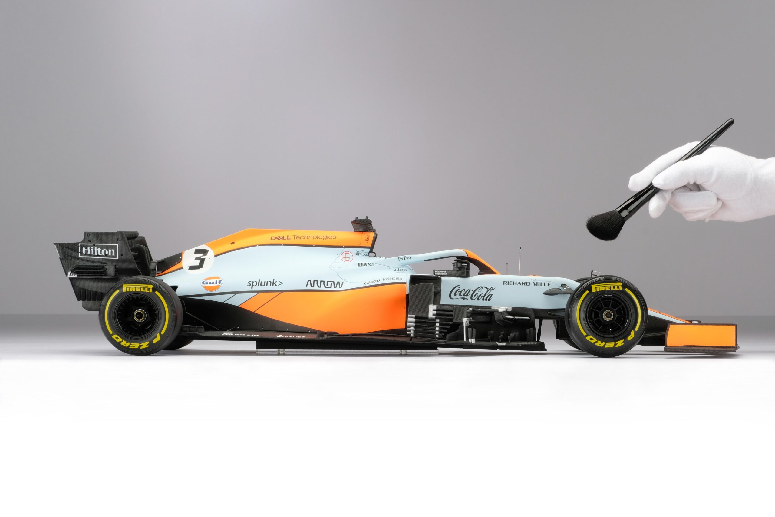 Amalgam McLaren MCL35M 2021 Monaco Grand Prix - Blau | 1:8 - Image 24