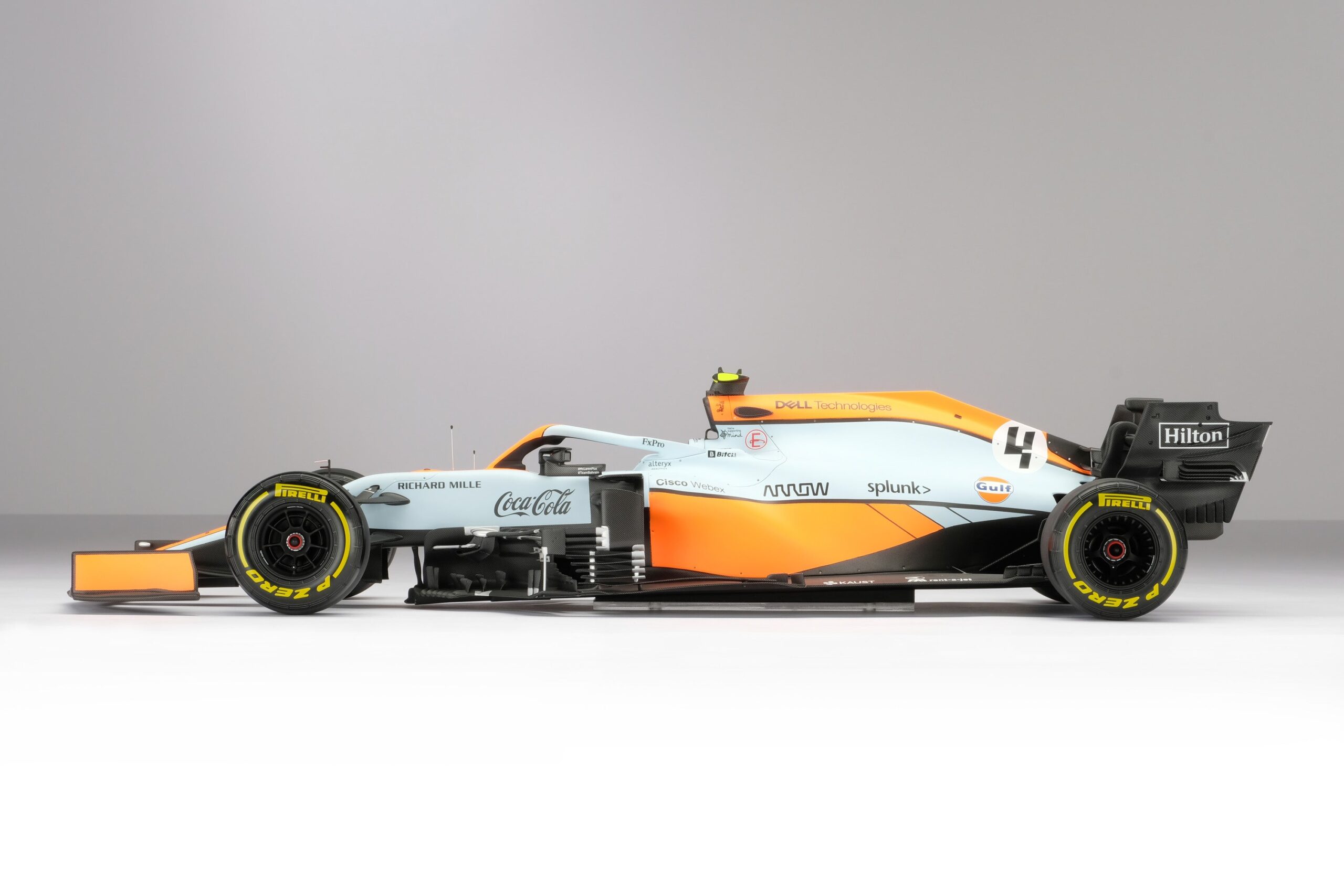 Amalgam McLaren MCL35M 2021 Monaco Grand Prix - Blau | 1:8 - Image 12