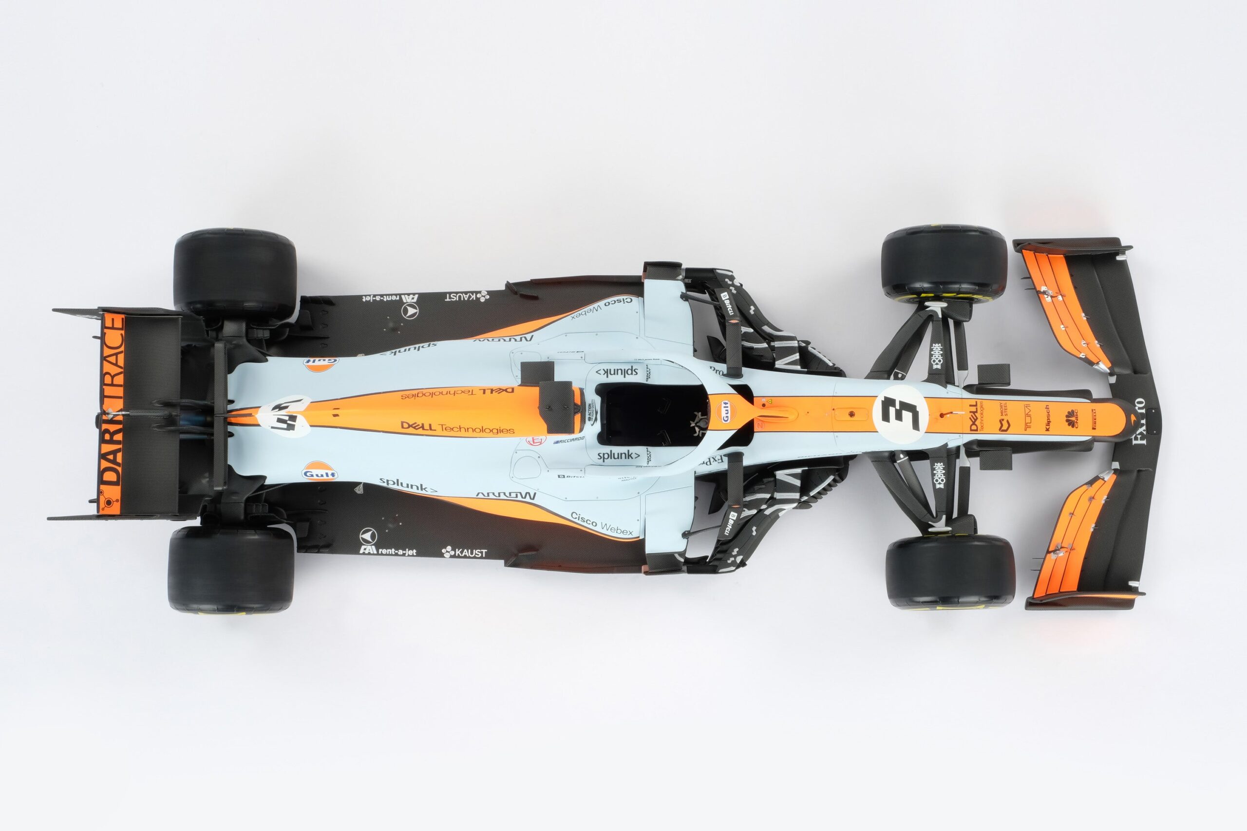 Amalgam McLaren MCL35M 2021 Monaco Grand Prix - Blau | 1:8 - Image 34