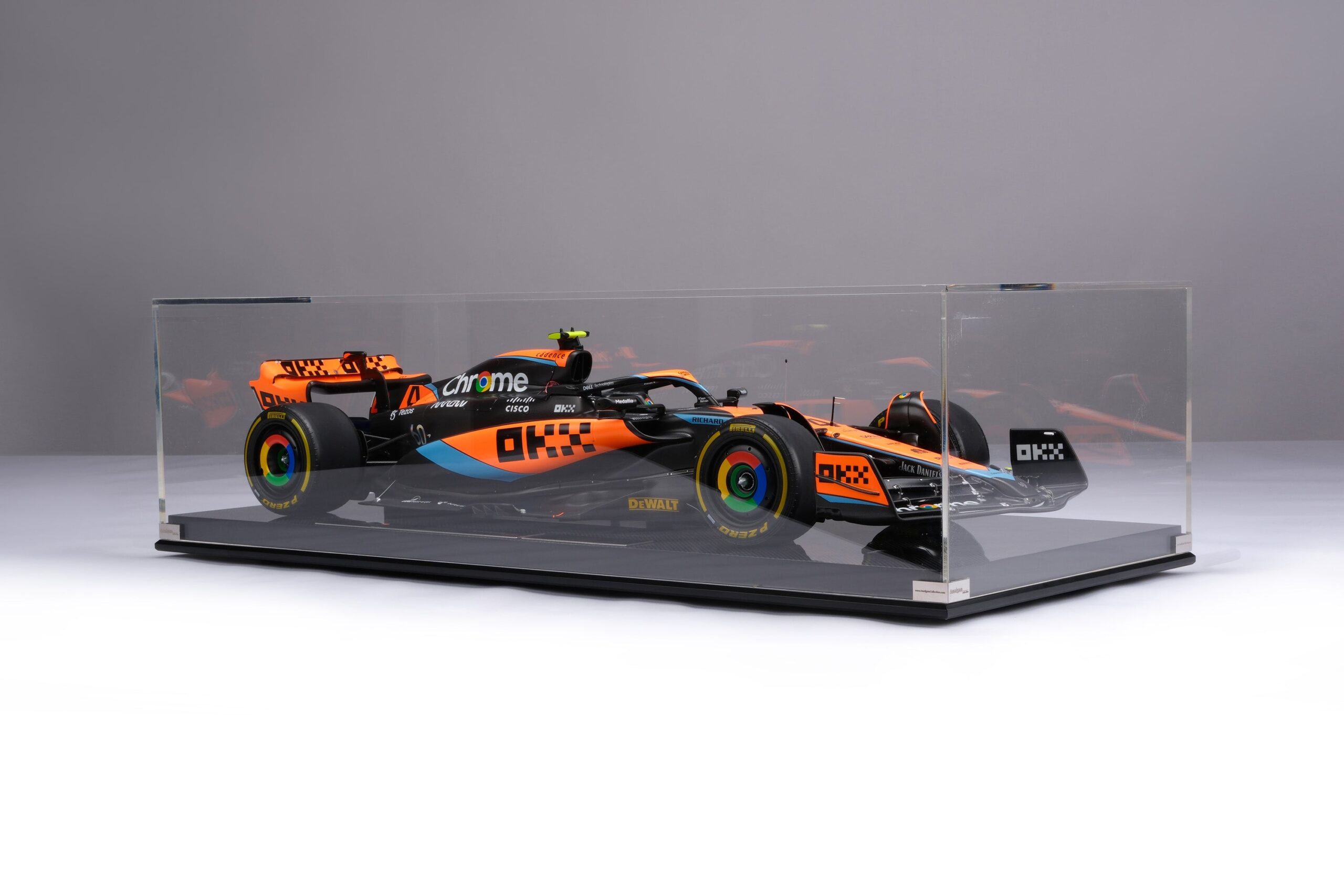 Amalgam McLaren MCL60 2023 Hungary Grand Prix Lando Norris | 1:8 - 画像17