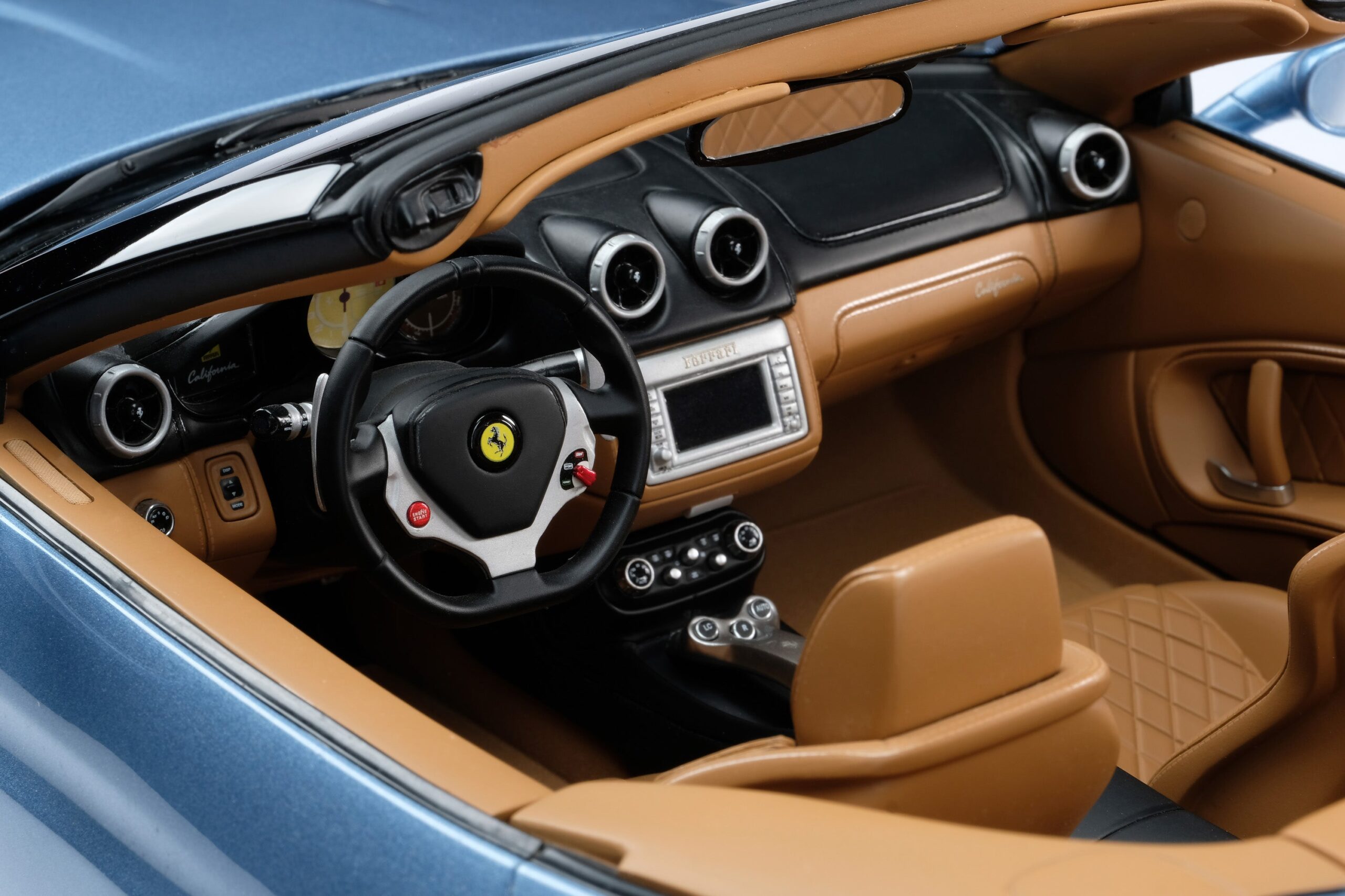 Amalgam Ferrari California (2008) - Rot, Blau | 1:8 - Image 43